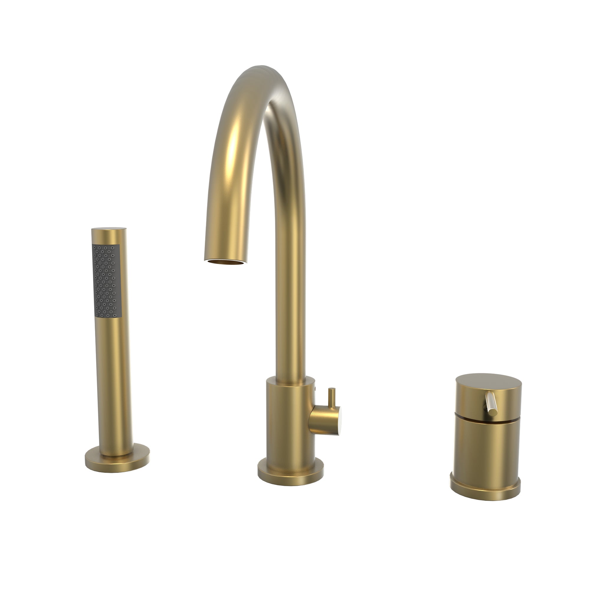 DreamLine Montego 12" x 7" Tub Faucet w/Handshower