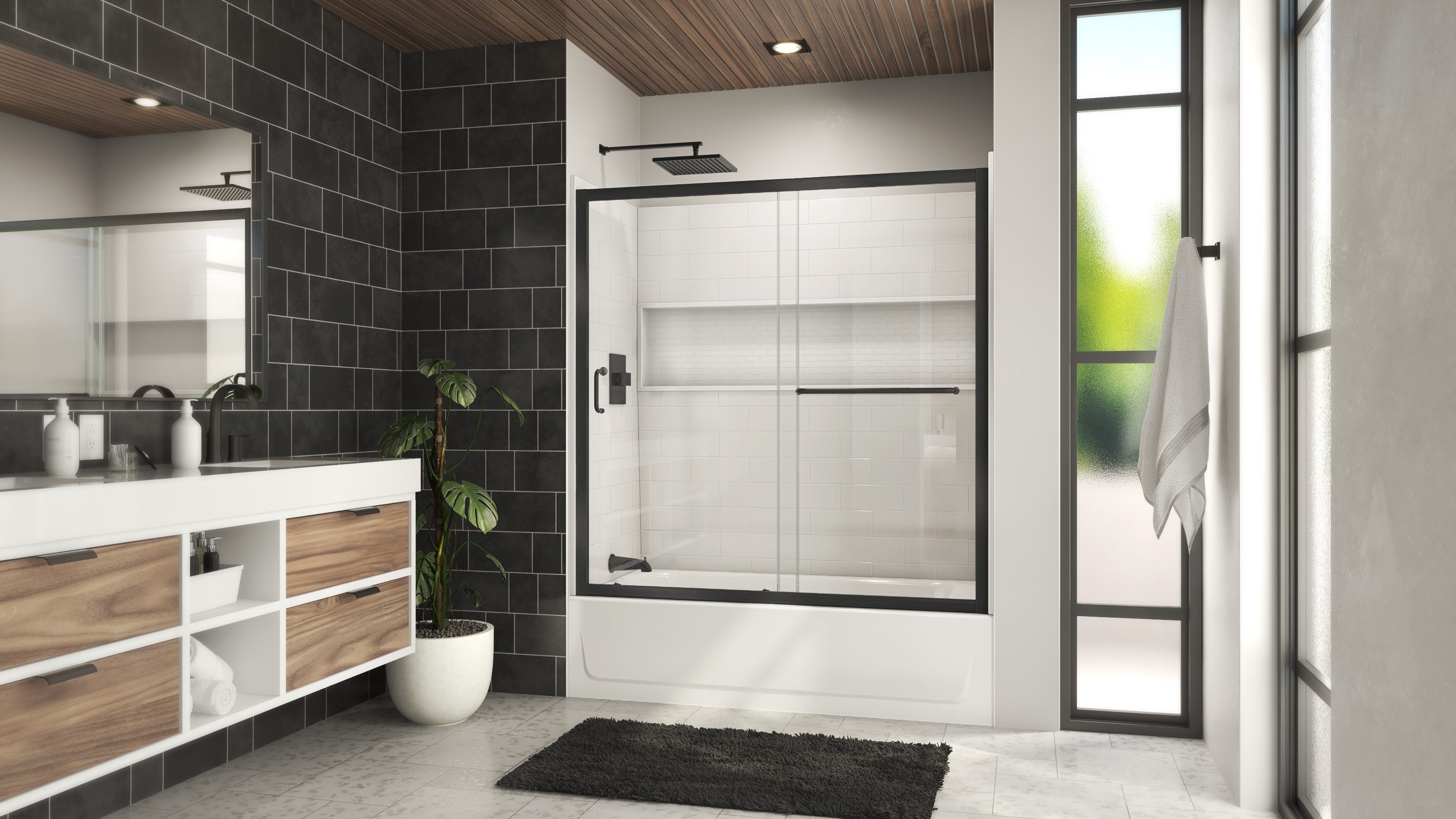 Bootz Mahalo 56-60 in. W Tub Door