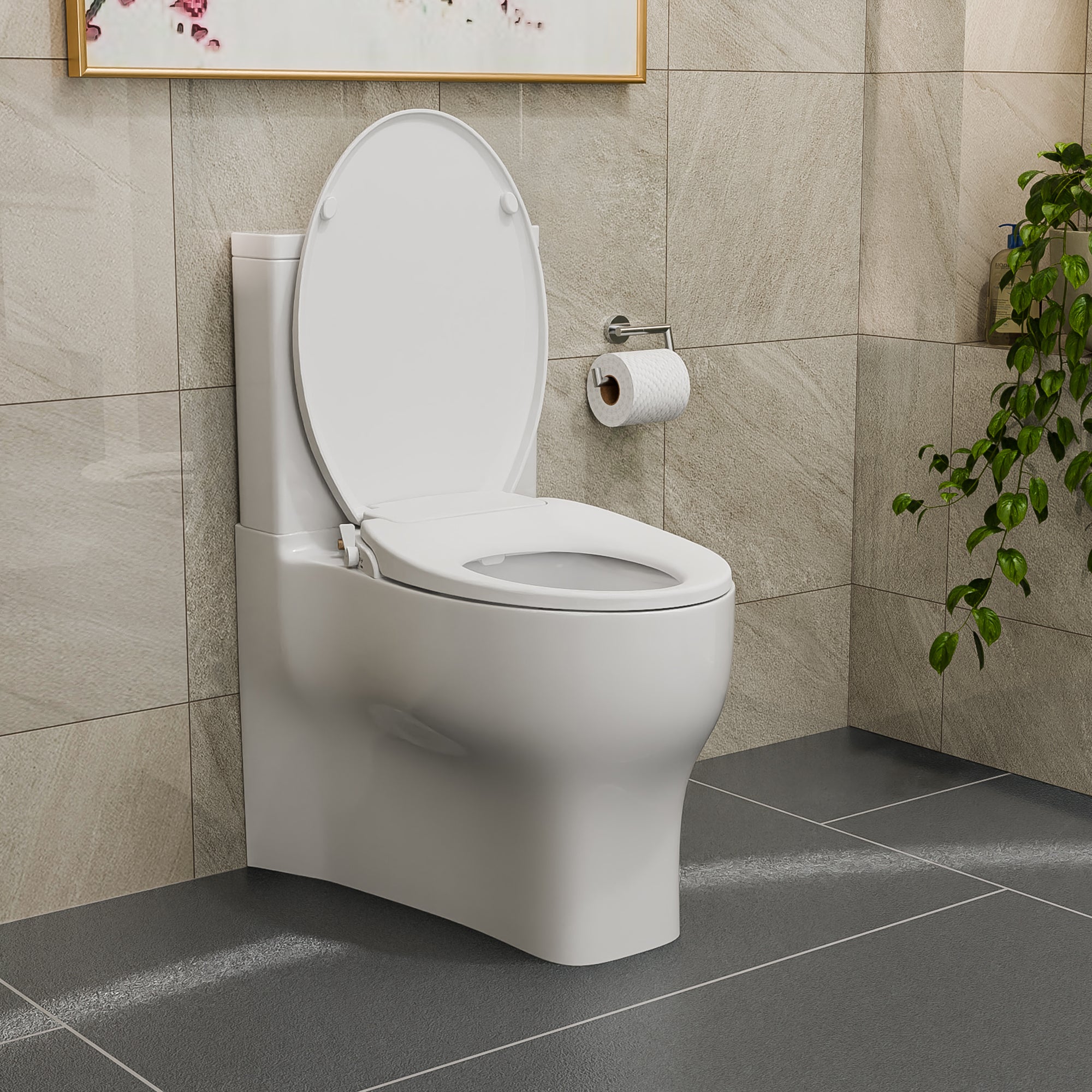 Aqua Swing 3" x 20" Bidet Toilet Seat Cover