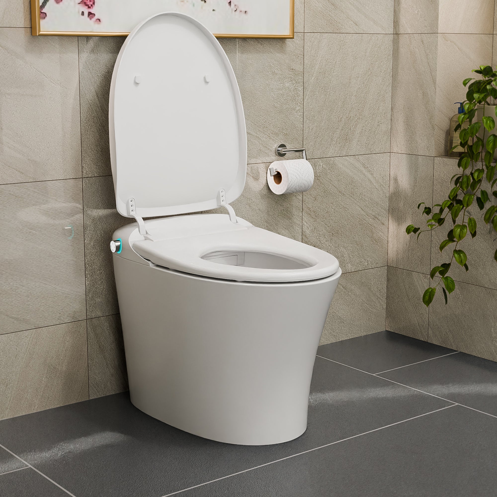 Aqua Lux 15" x 27" One-Piece Smart Toilet