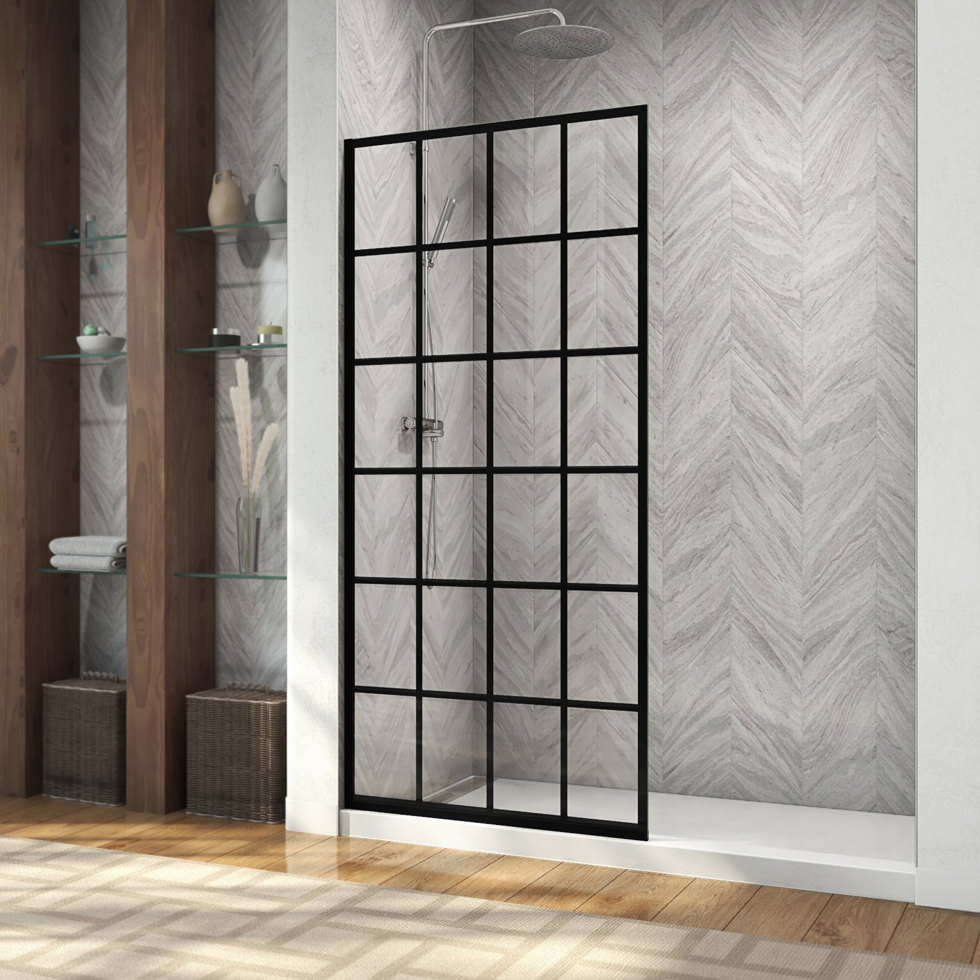 DreamLine  Montego 34" W Shower Screen