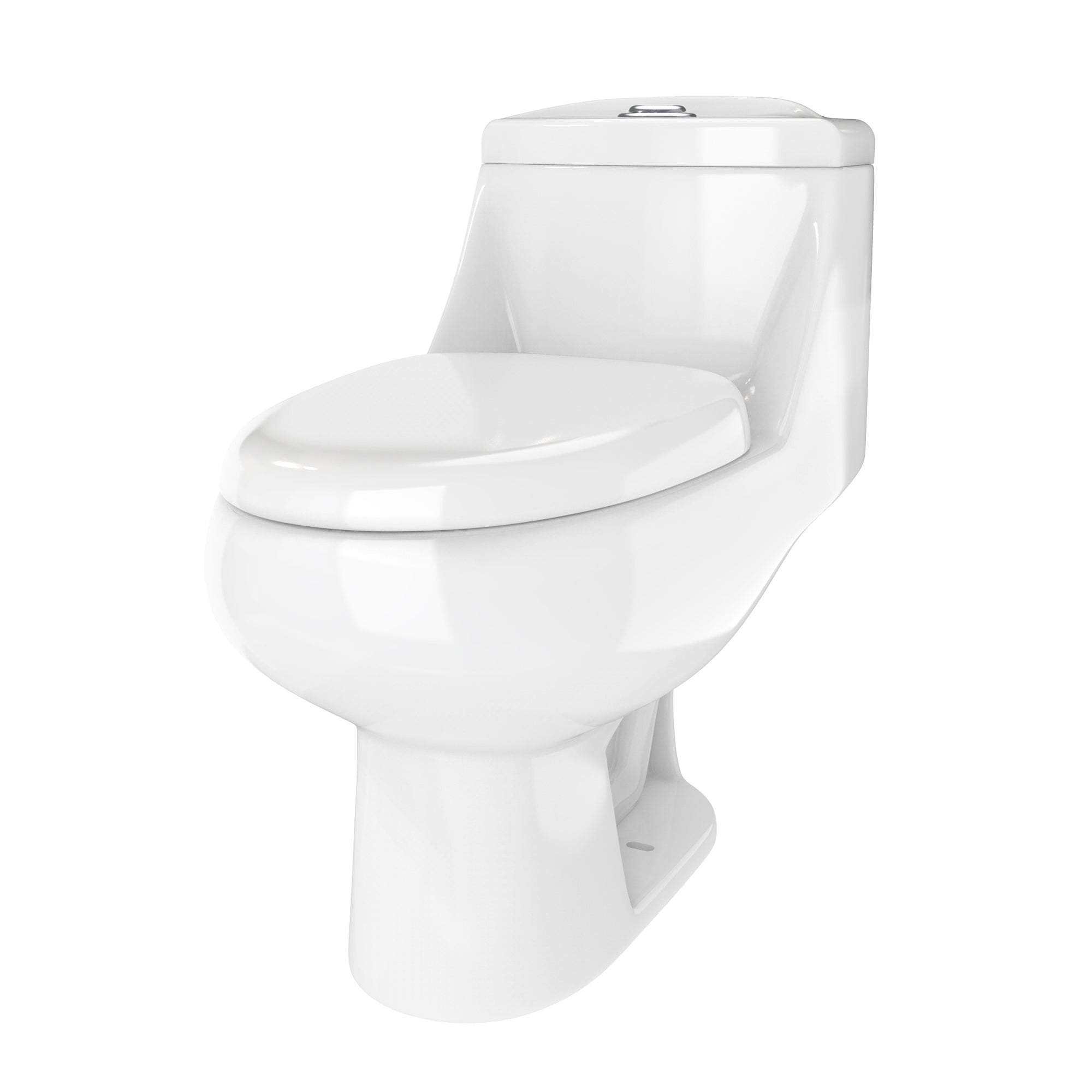 Aqua 14" x 28" One-Piece Toilet