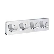 ICE - Quadruple Towel Hook in Polished Chrome.