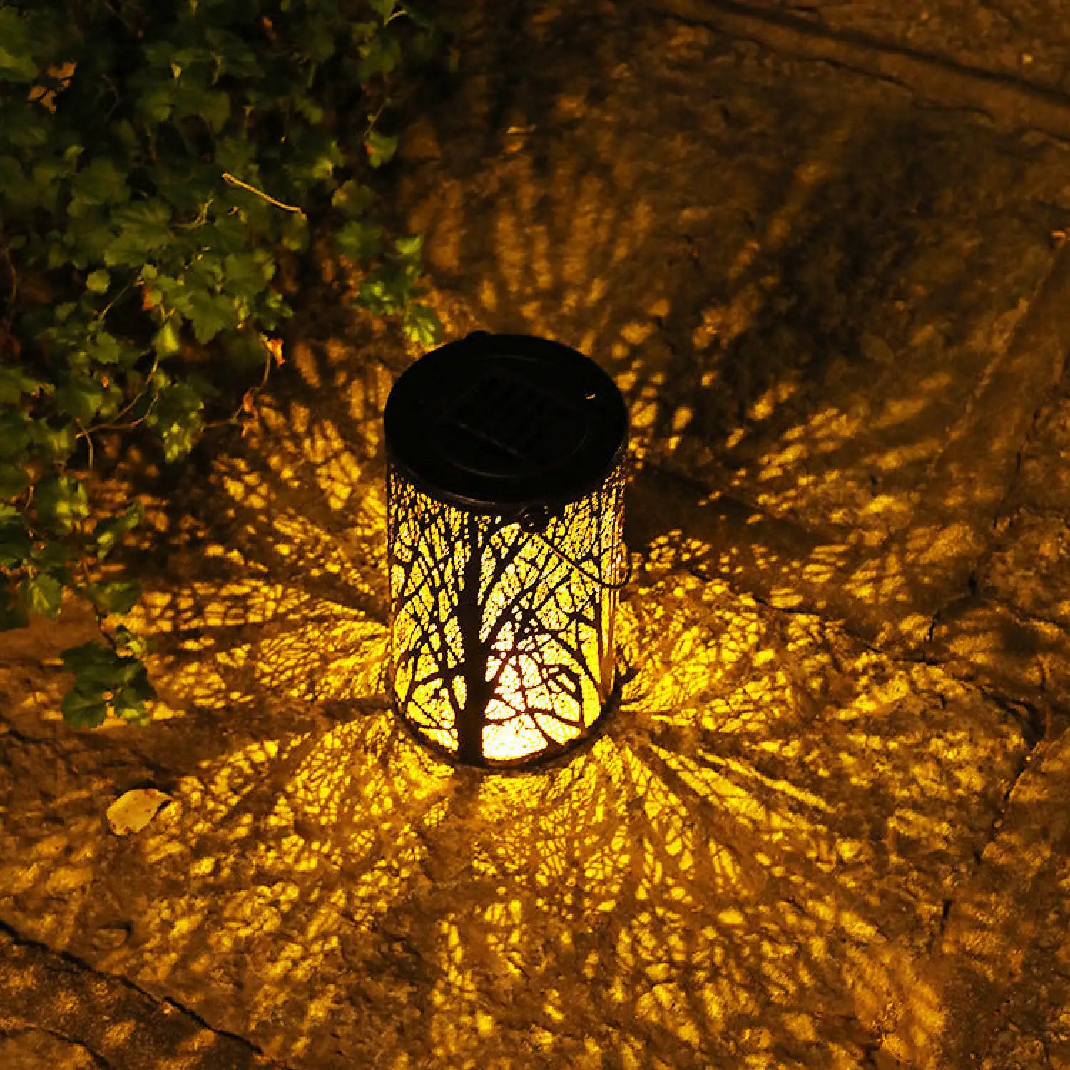 Decorative Outdoor Lamp for Patio with Projection Lighting