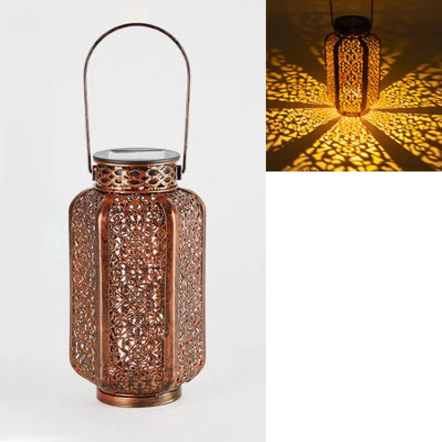 Decorative Outdoor Lamp for Patio with Projection Lighting