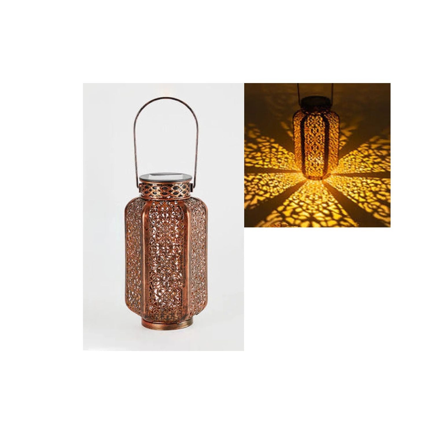 Decorative Outdoor Lamp for Patio with Projection Lighting