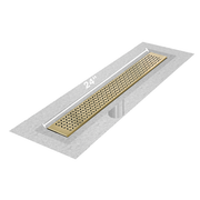 Lotus Delmar Standard length Flange Edge linear drain