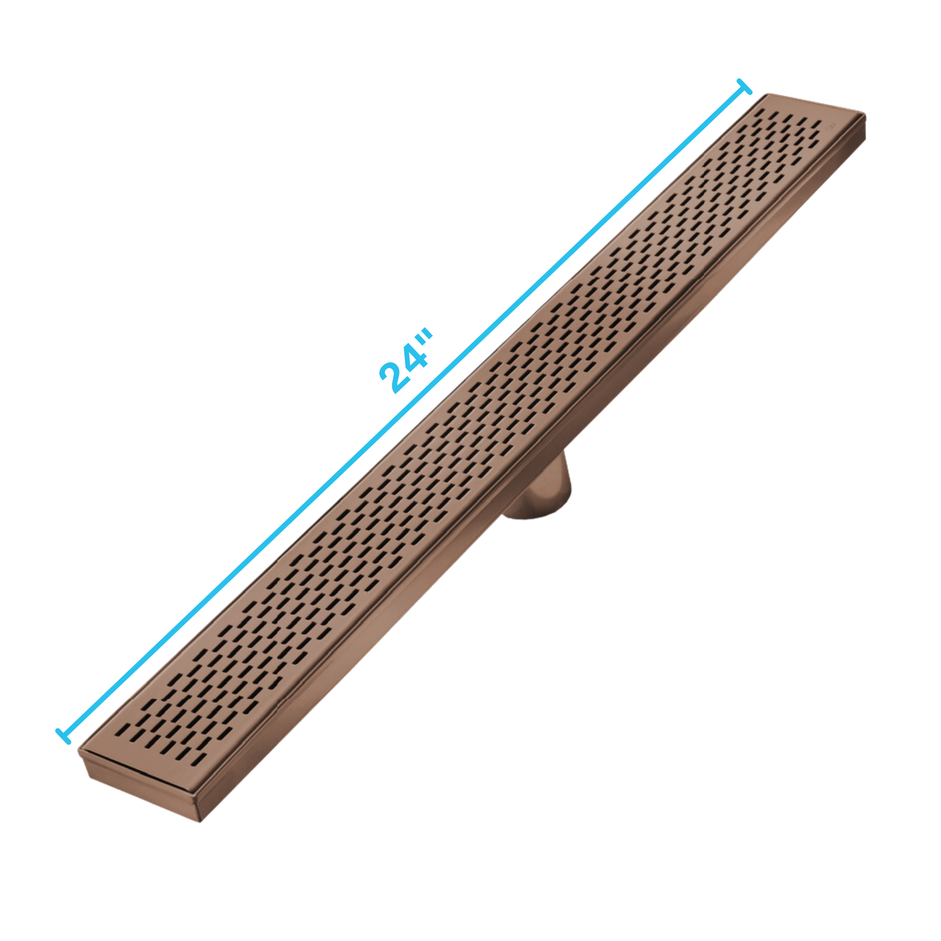 Delta Delmar Standard length Plain Edge linear drain