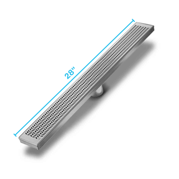 Nami Delmar Standard length Plain Edge linear drain