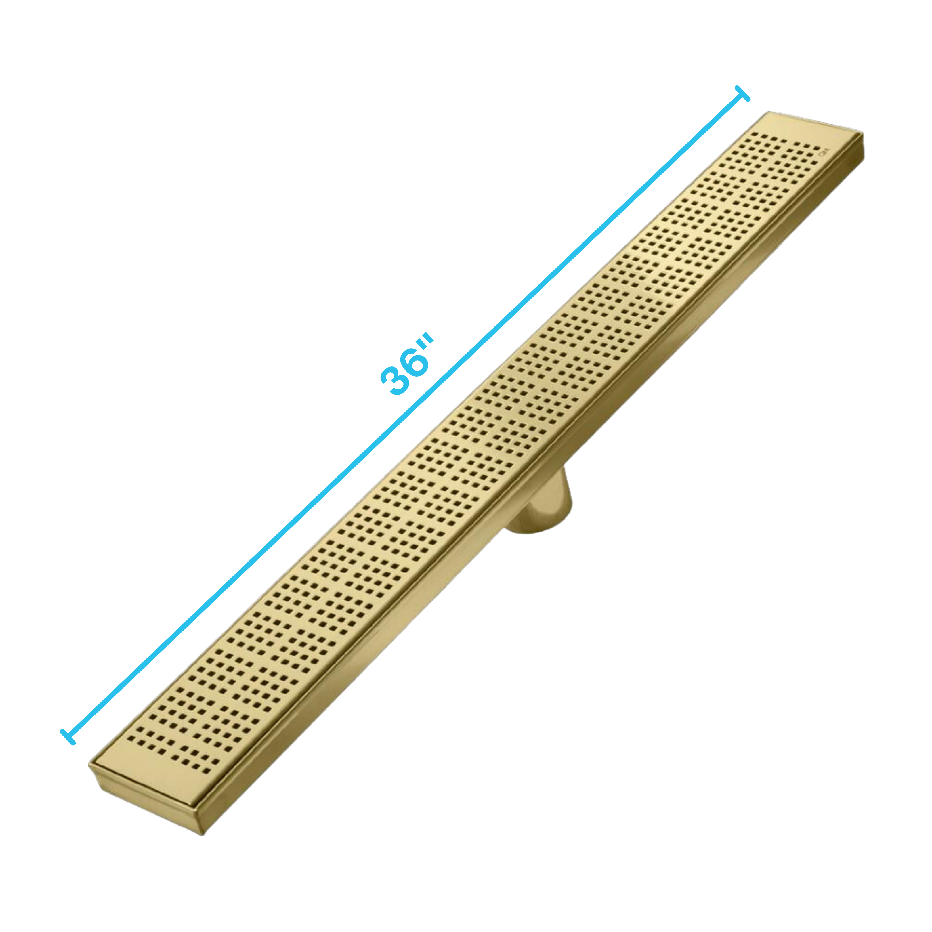 Kai Delmar Standard length Plain Edge linear drain