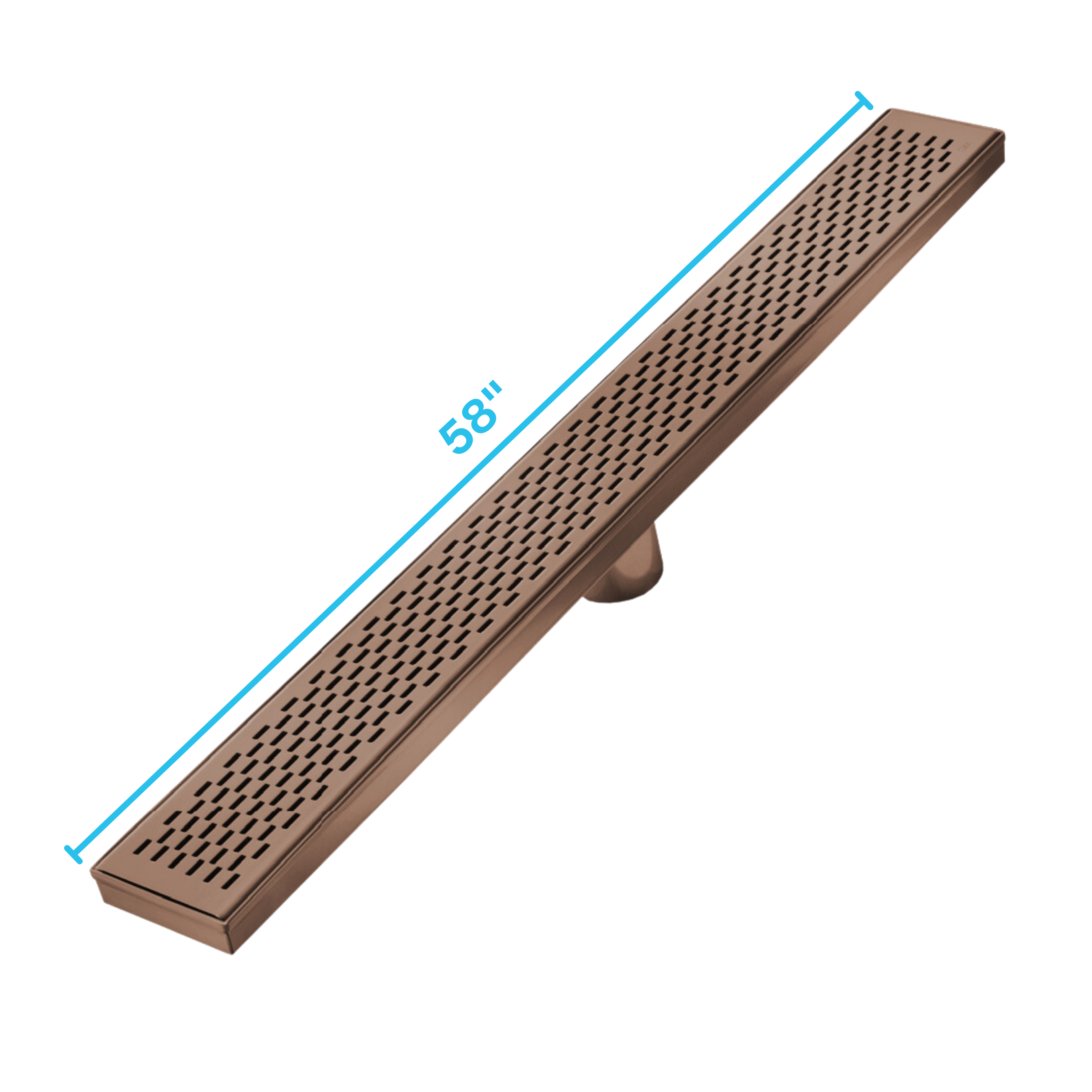 Delta Delmar Standard length Plain Edge linear drain