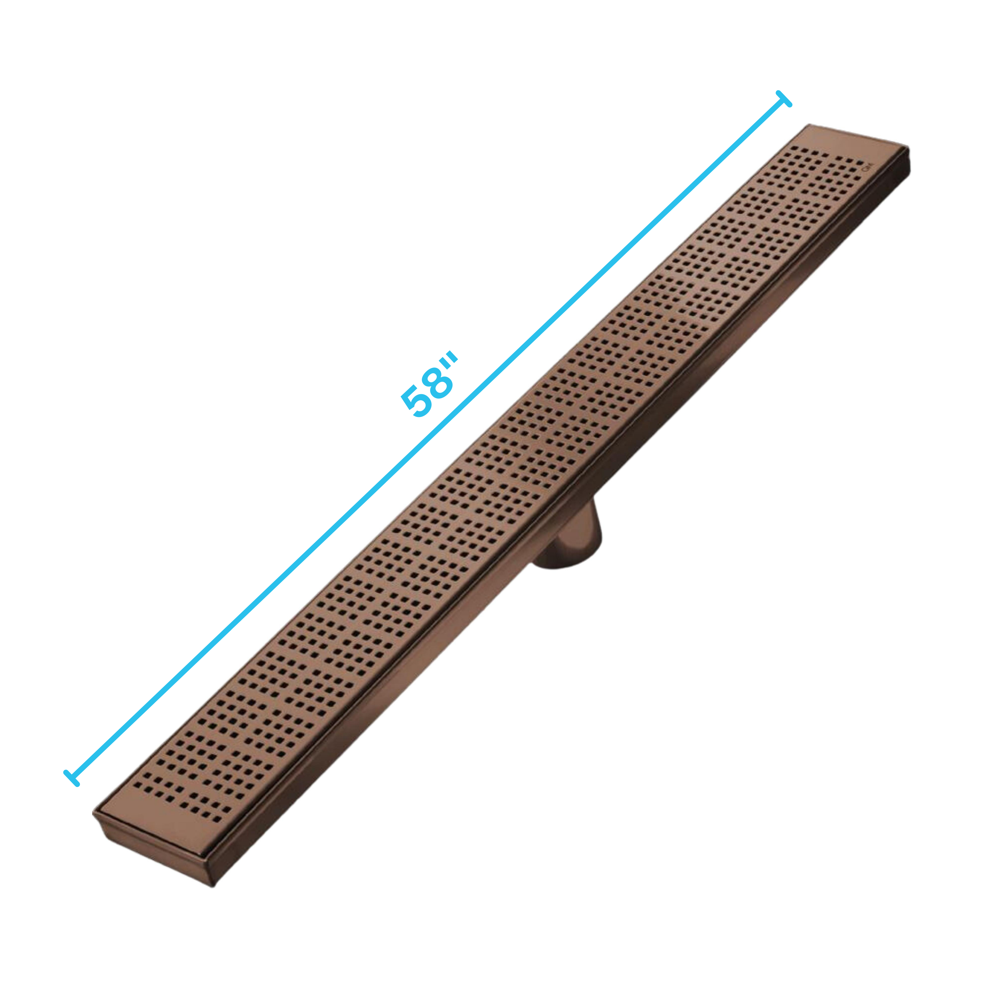 Kai Delmar Standard length Plain Edge linear drain