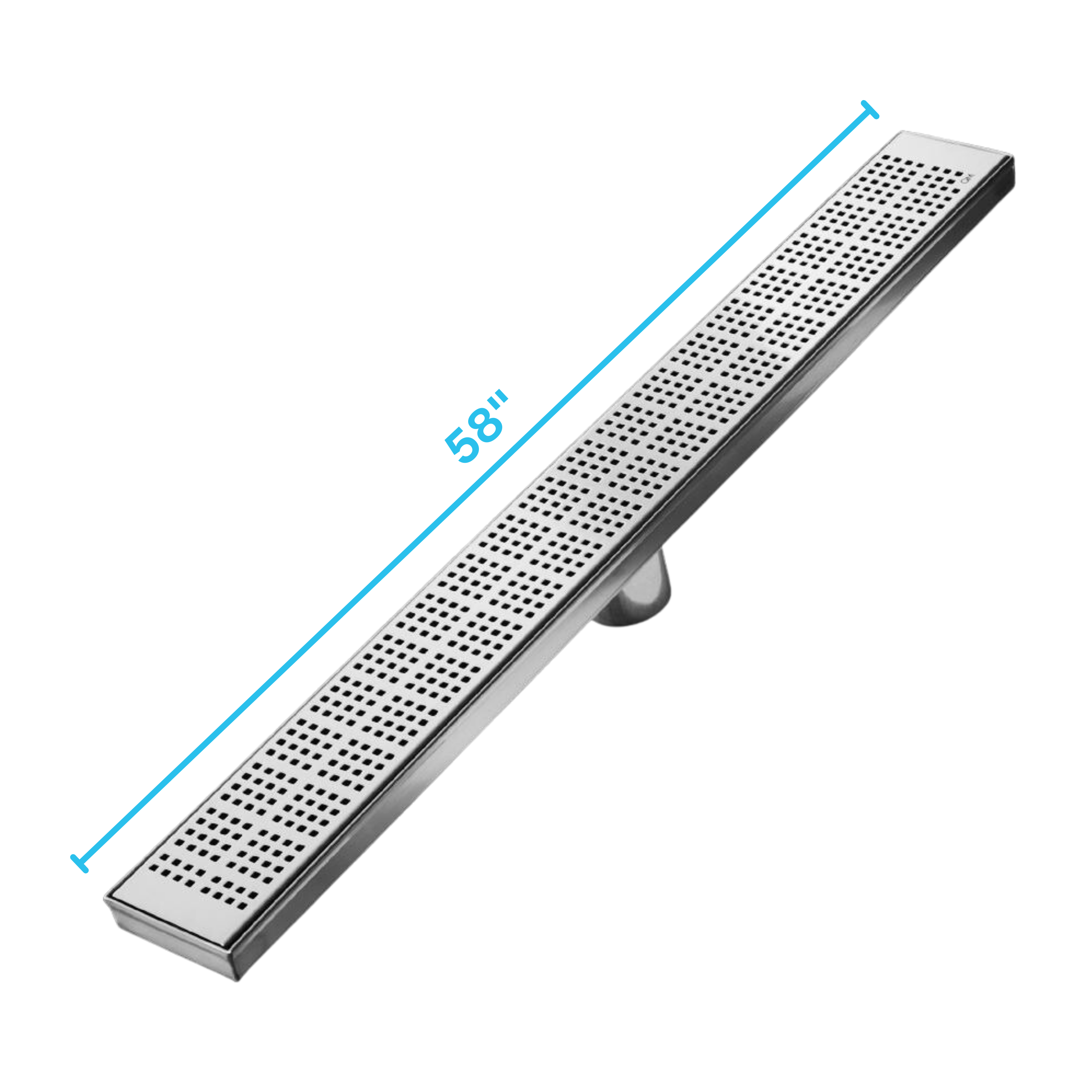 Kai Delmar Standard length Plain Edge linear drain