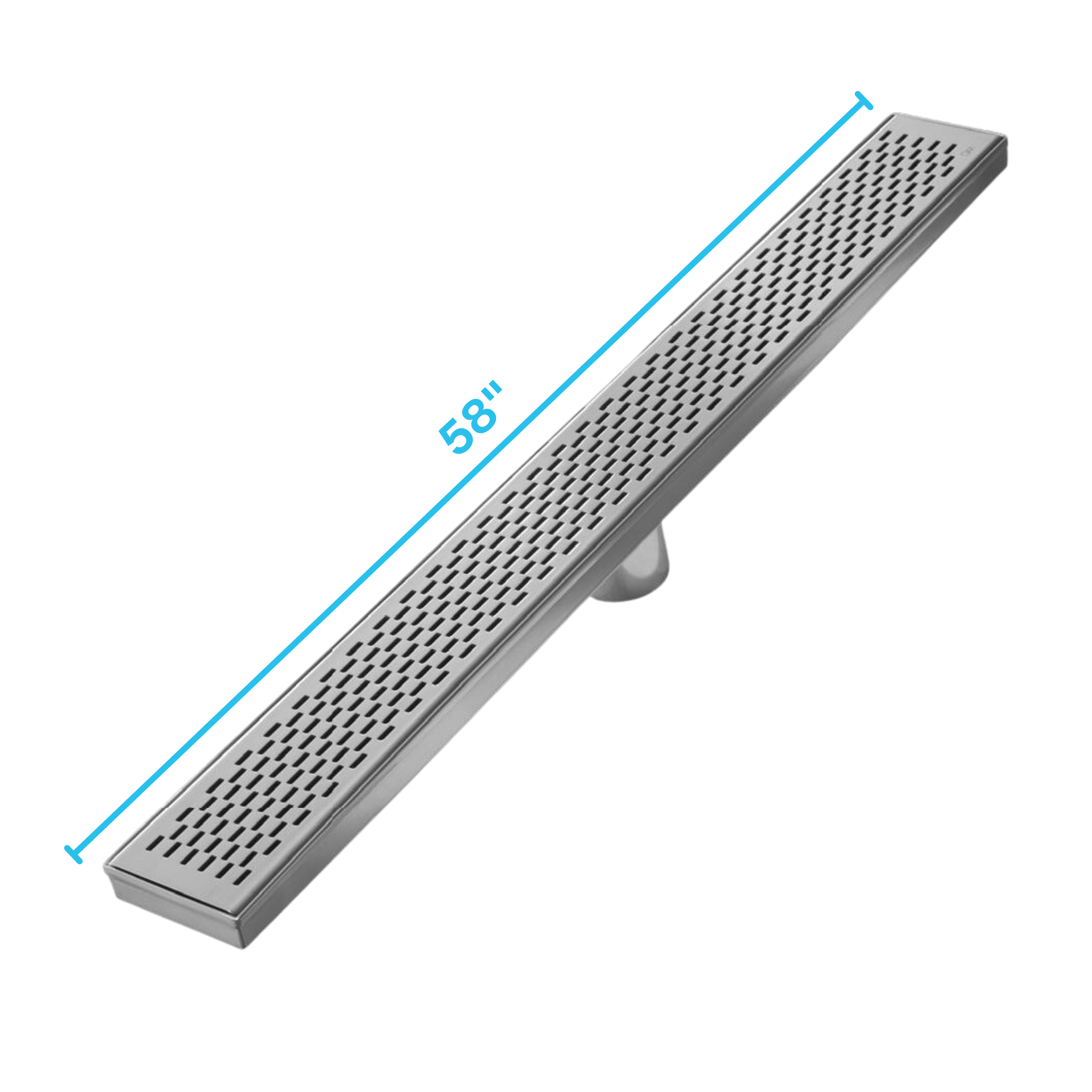 Delta Delmar Standard length Plain Edge linear drain