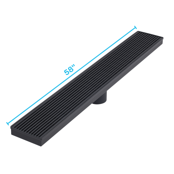 Wedgewire Delmar Standard length Plain Edge linear drain