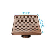 Delmar Delta Square Drain