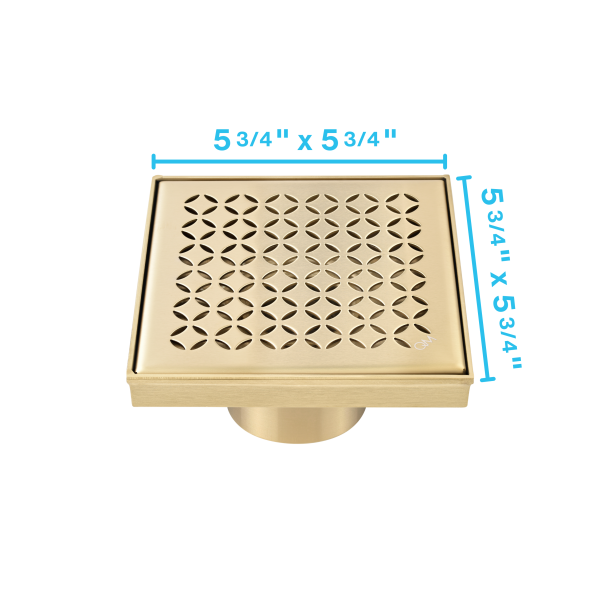 Delmar Lotus Square Drain
