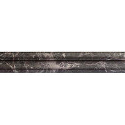 Dark Emperador Polished Marble Molding Crown 2"X12"