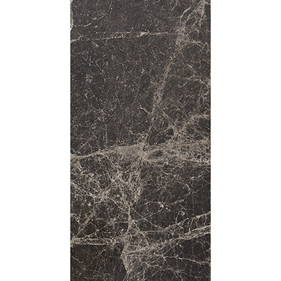 Dark Emperador Polished Marble Tile 12"X24"