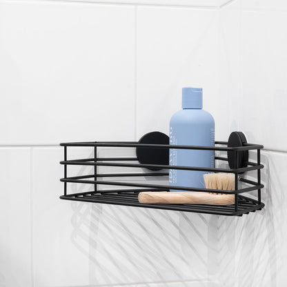 BESLAGSBODEN - Corner Shower Basket, Self-adhesive