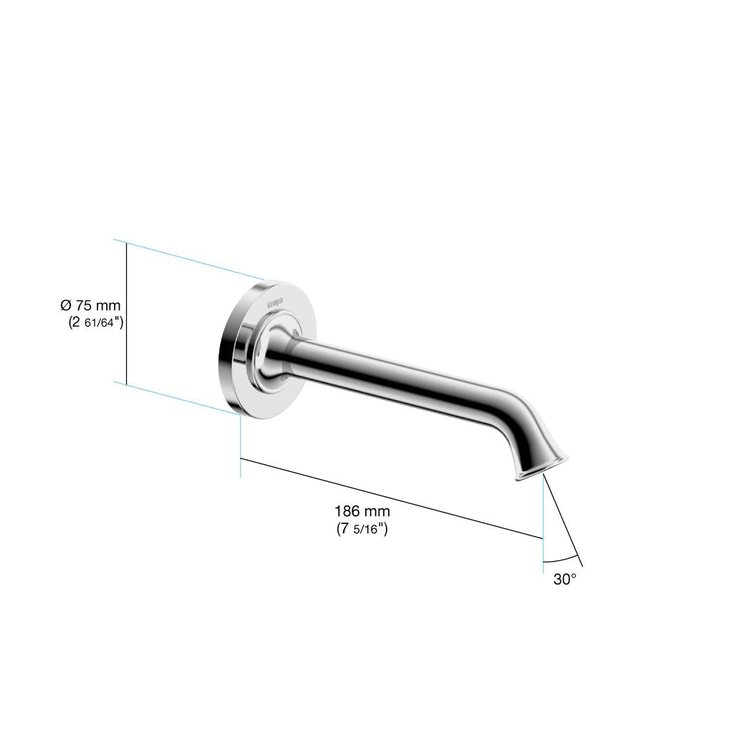 in2aqua Classic tub spout XL, 1/2"
