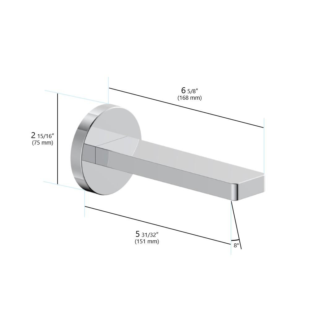 in2aqua Urban tub spout