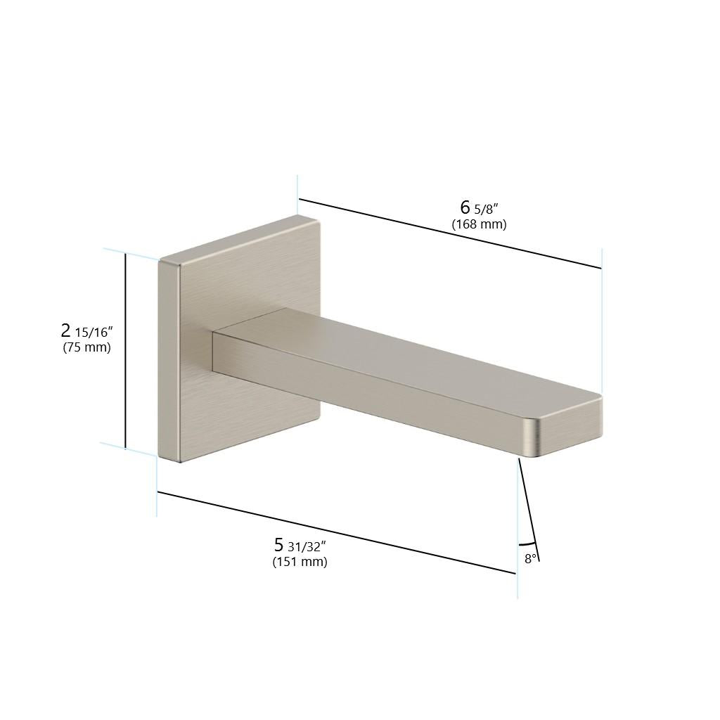 in2aqua Urban X tub spout