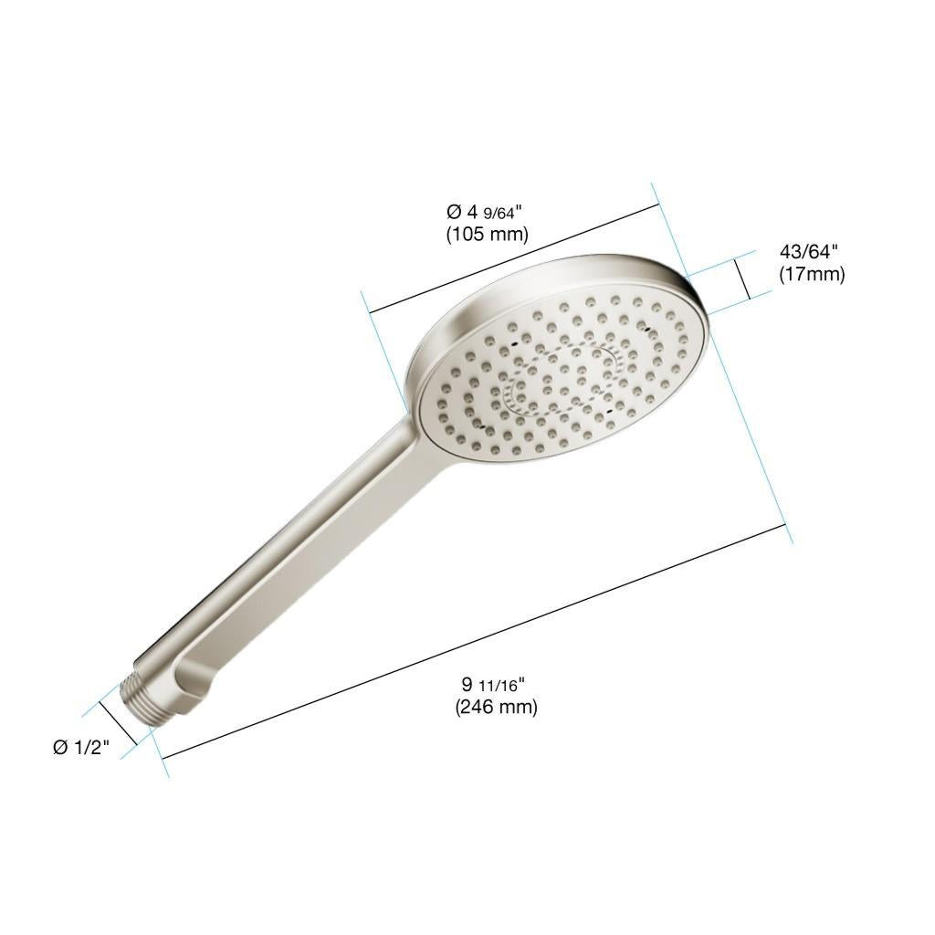 in2aqua hand shower, 4 1/4", 1-spray