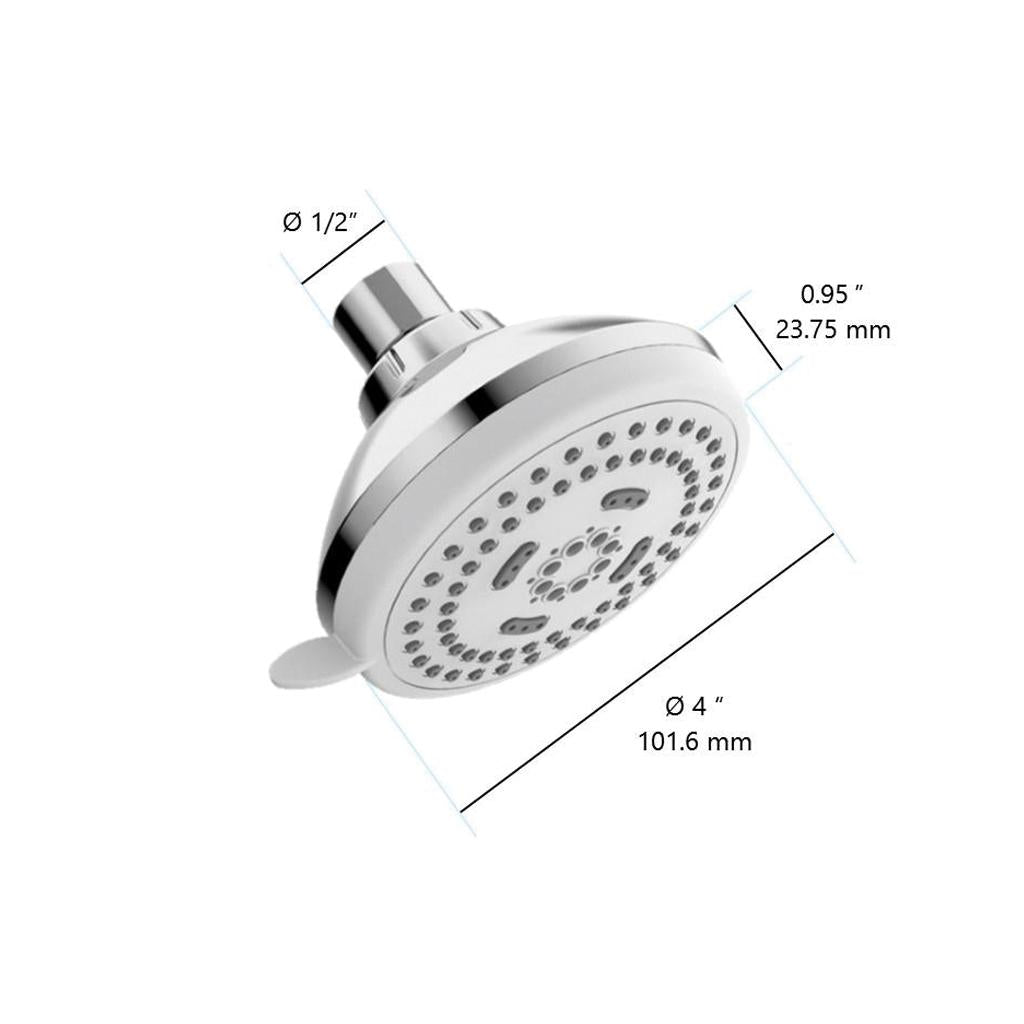 in2aqua shower head, 3-spray