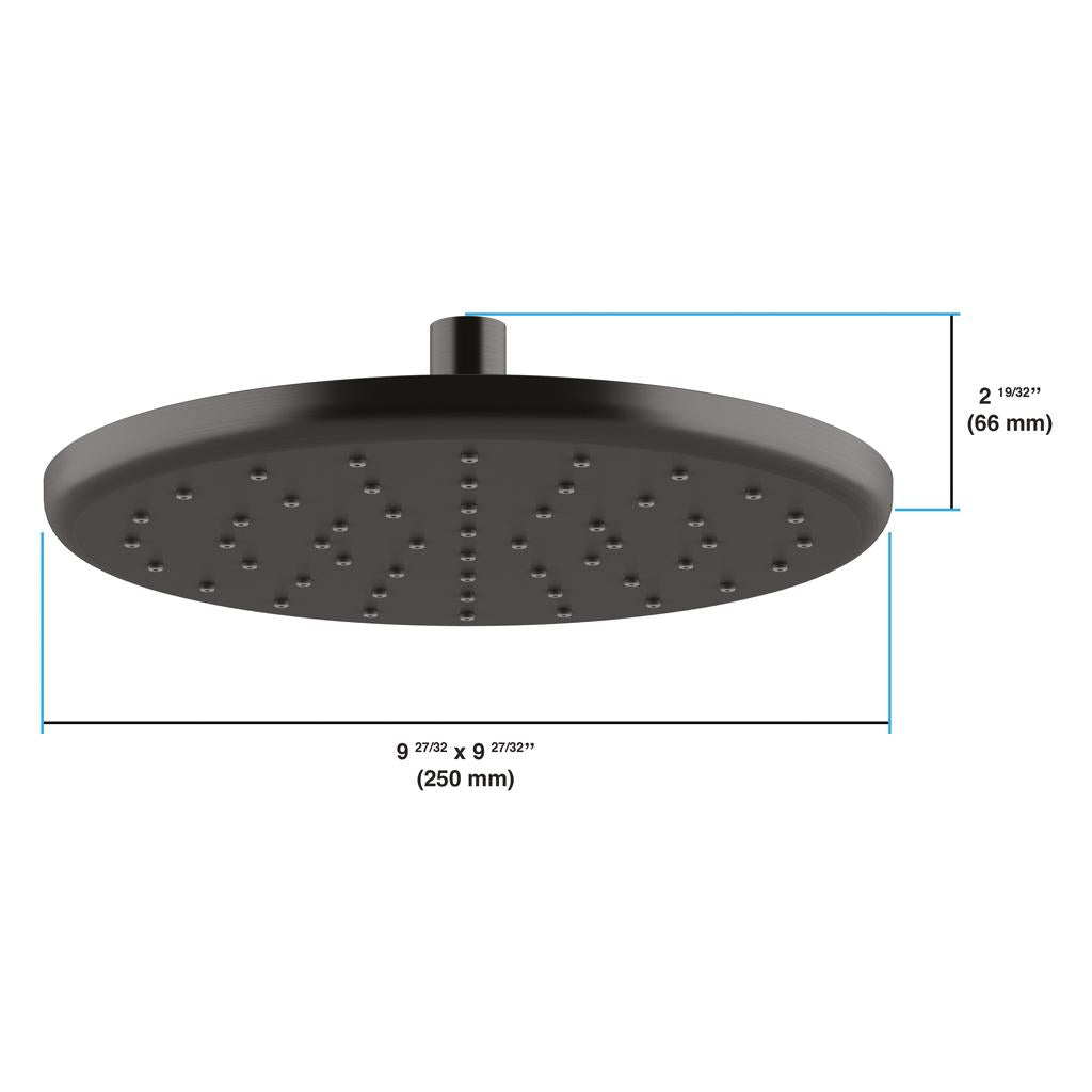 in2aqua Urban shower head, 10"