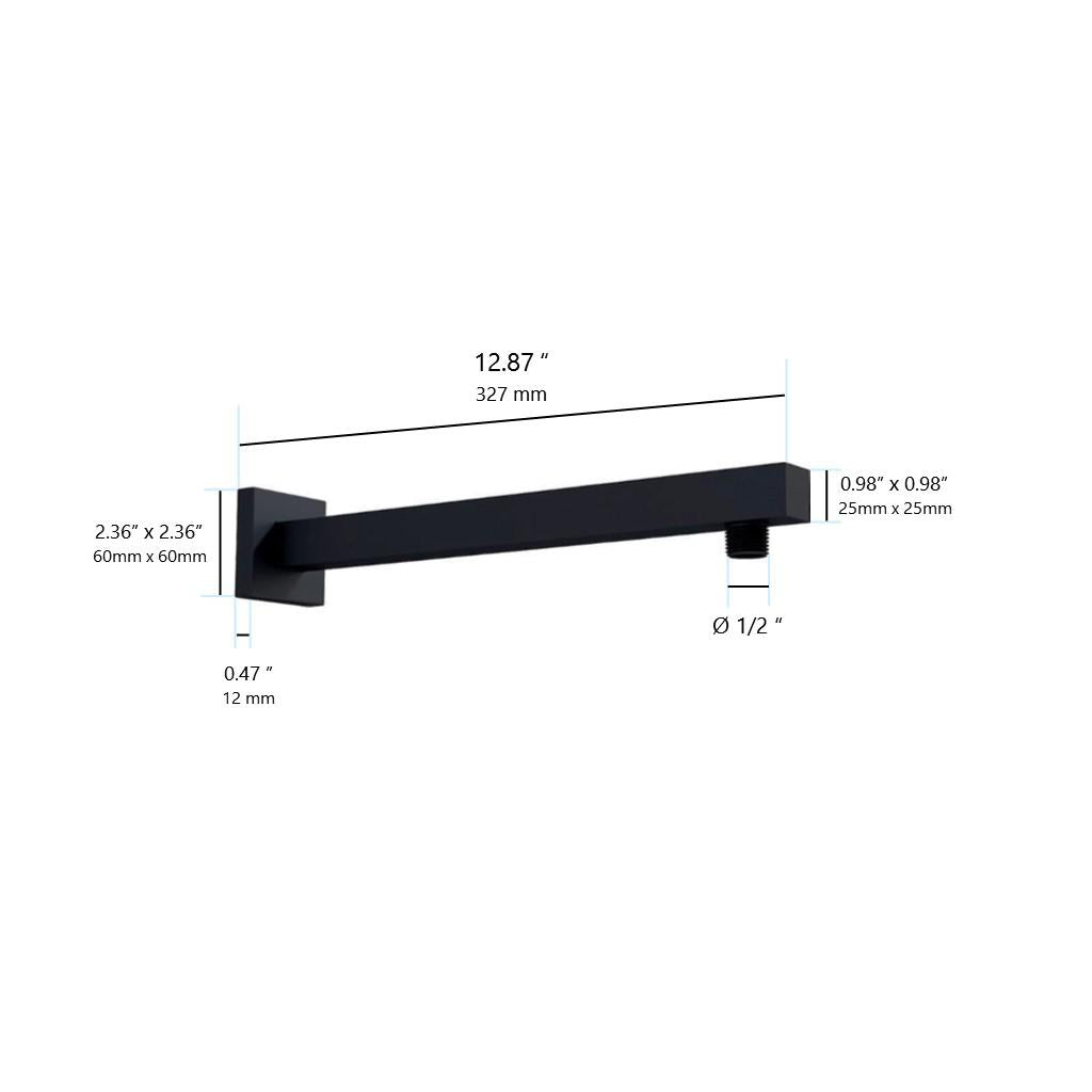 in2aqua Urban X  shower arm, 12"