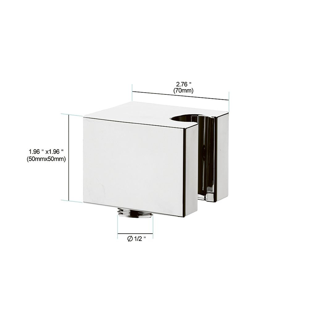 in2aqua Urban X hand shower holder & wall outlet