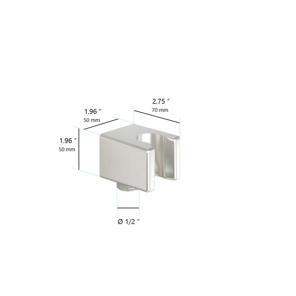 in2aqua Urban X hand shower holder & wall outlet