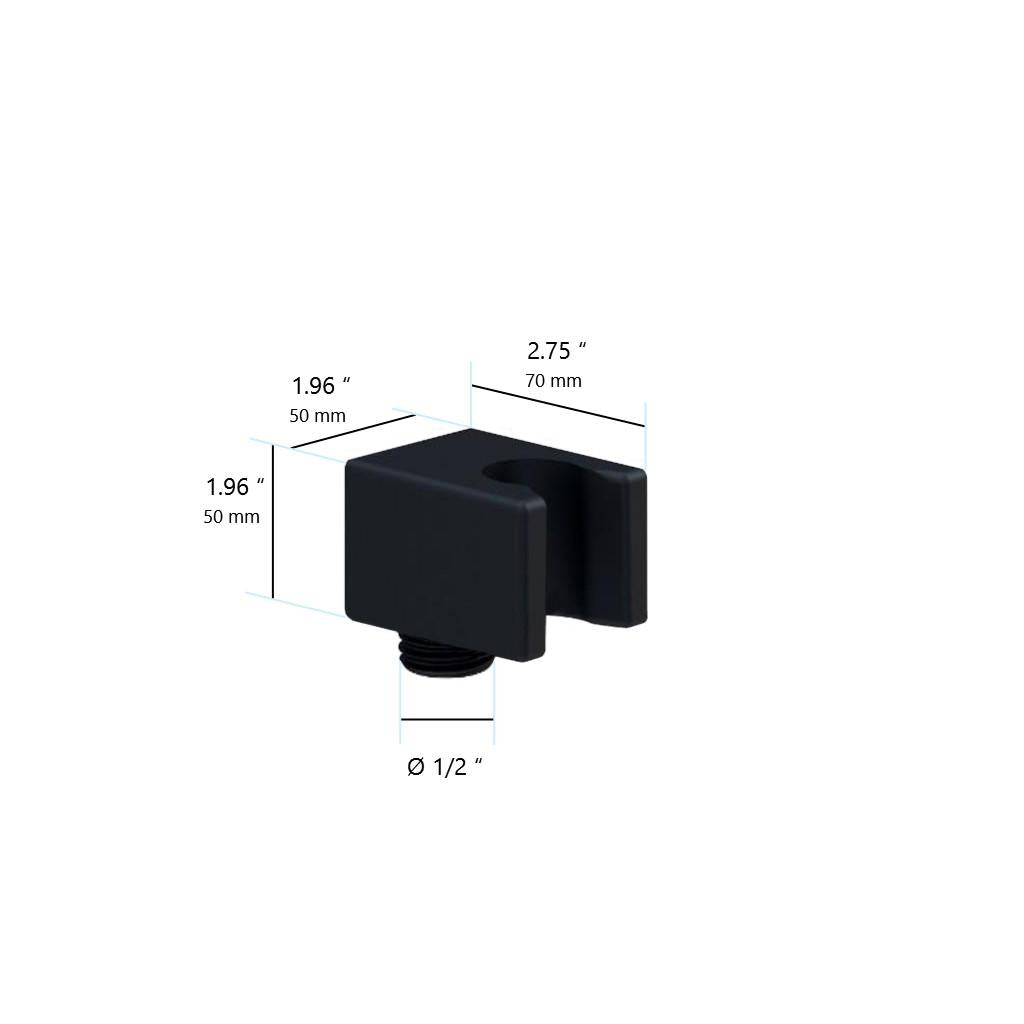 in2aqua Urban X hand shower holder & wall outlet