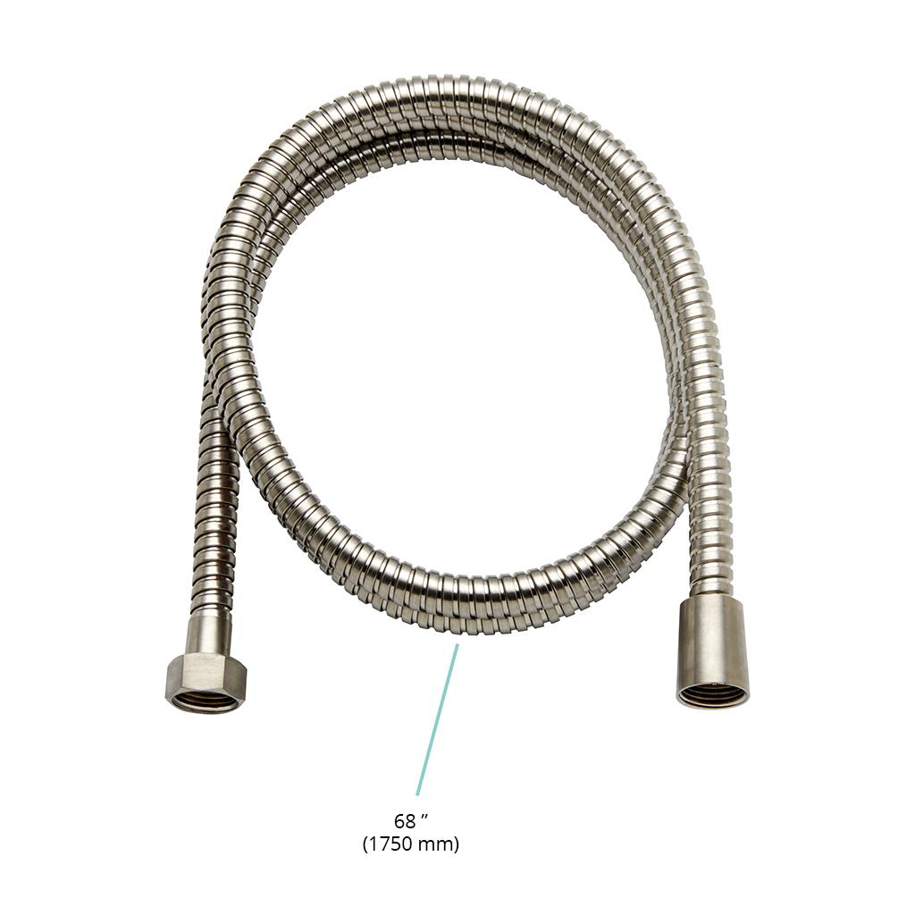 in2aqua metal shower hose, 68" inches