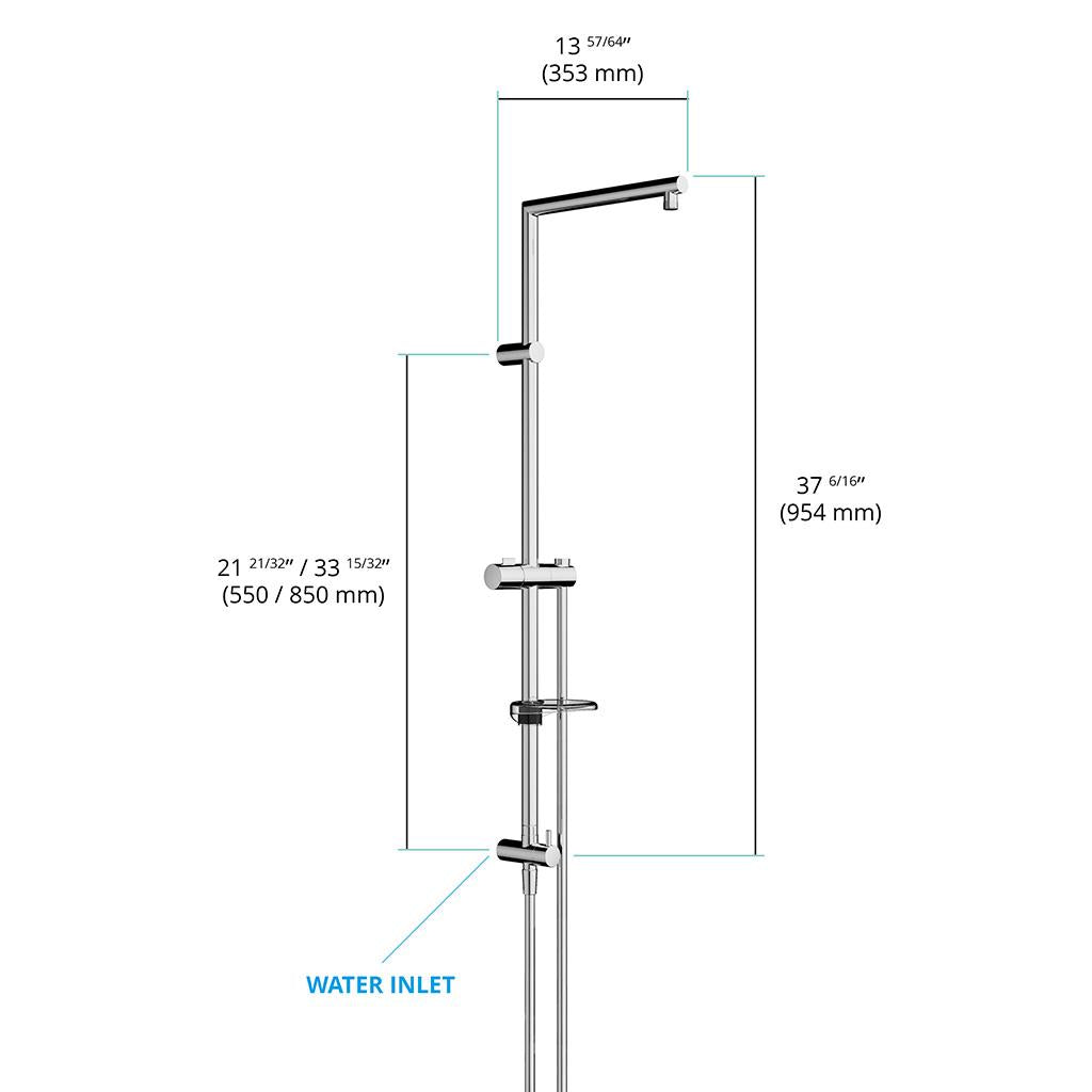 in2aqua PS – Techno S, chrome