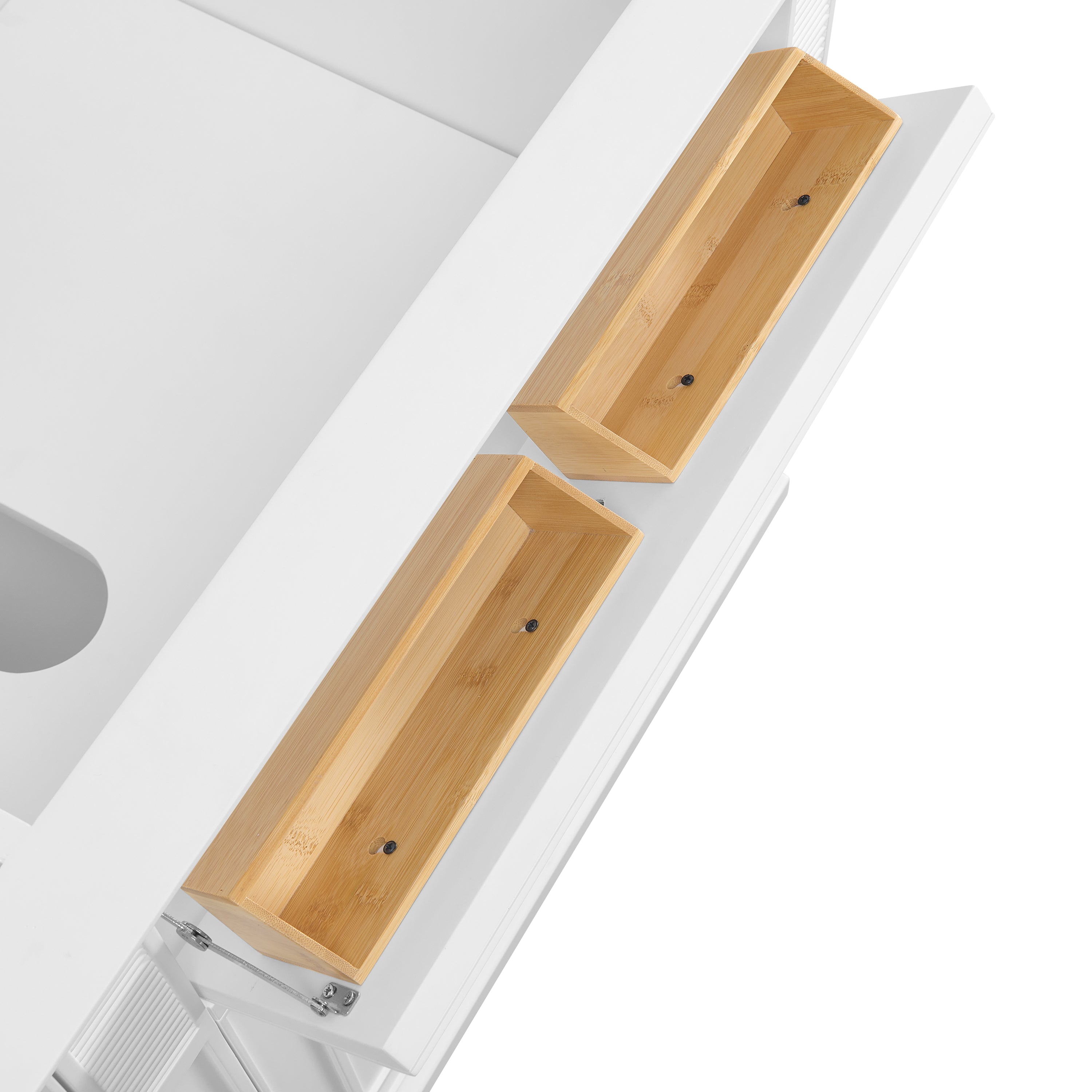 James Martin Lorelai 72" Double Vanity in Bright White with 3cm Countertop