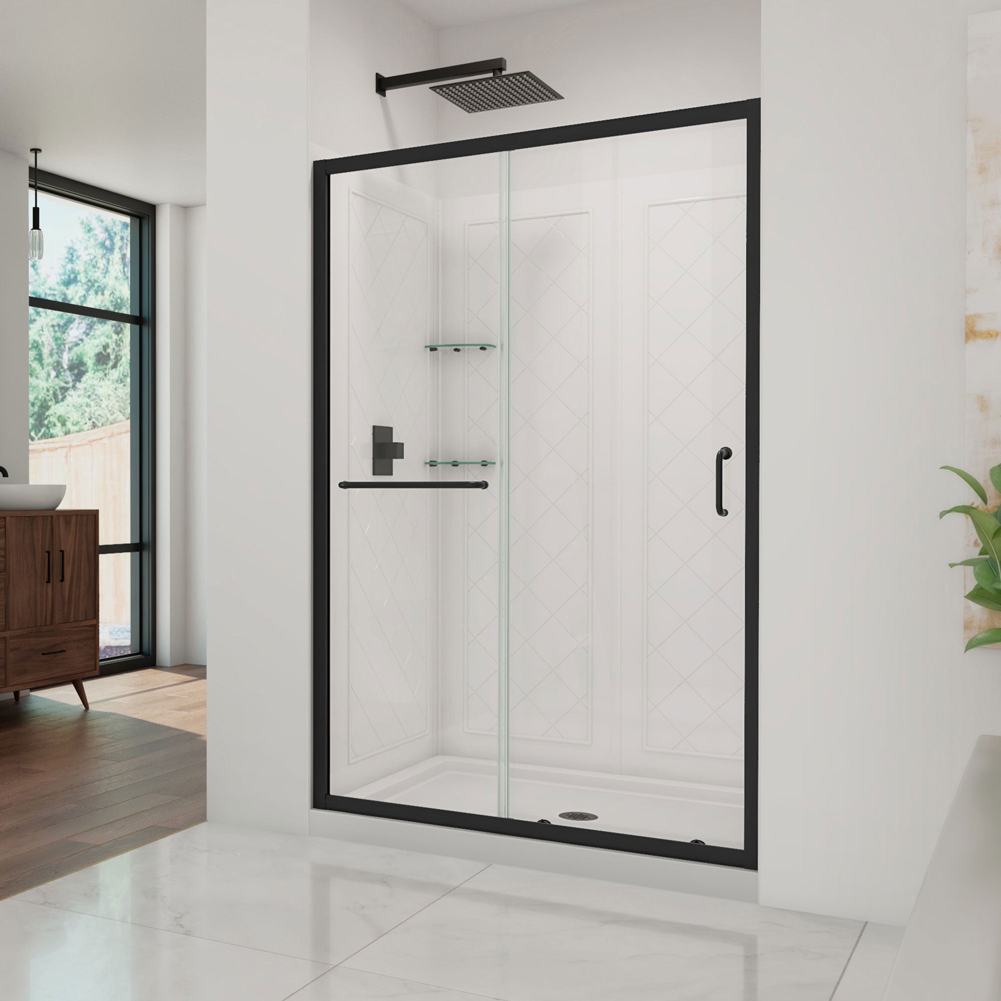 DreamLine Infinity-Z 48" W Shower Door Kit