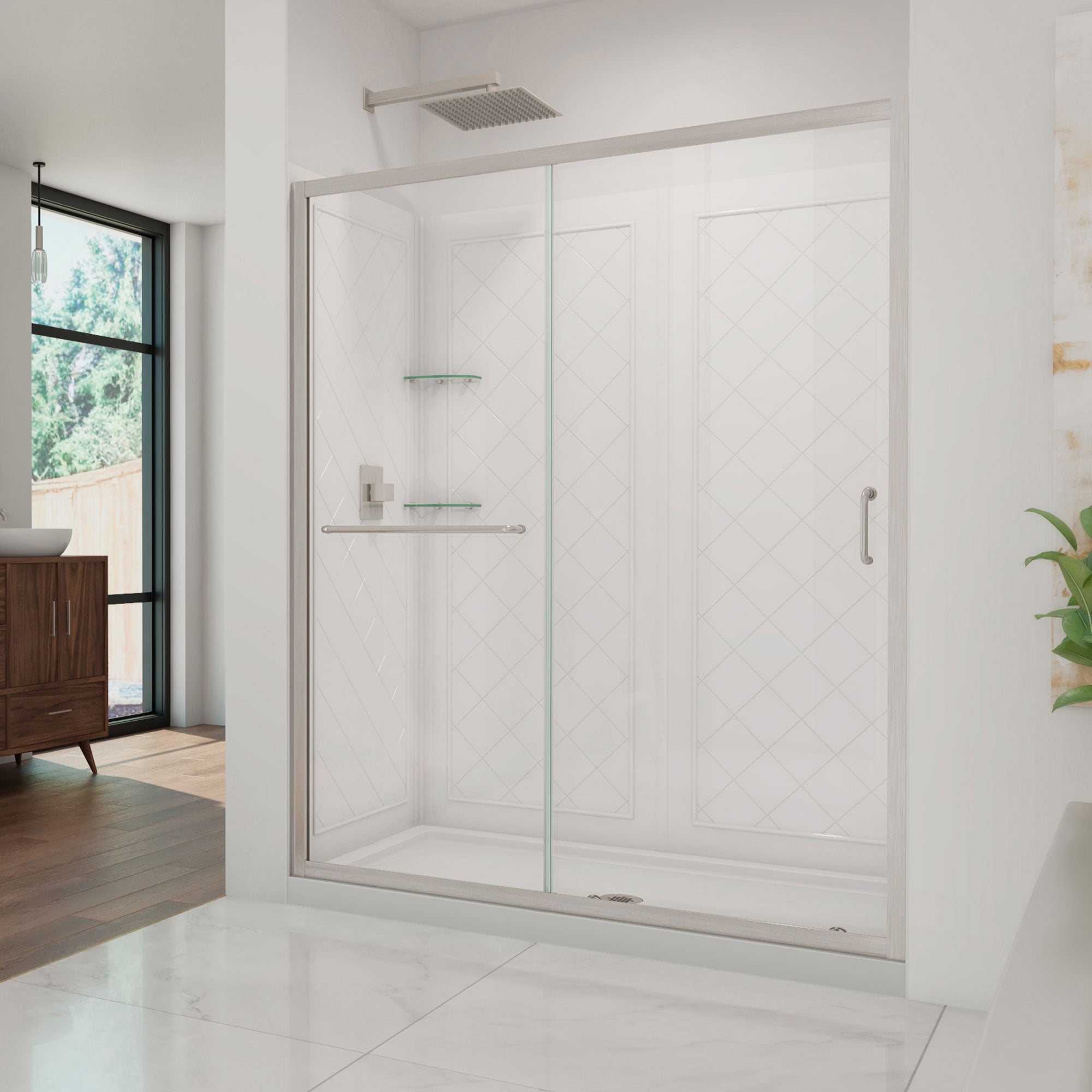 DreamLine Infinity-Z 60" W Shower Door Kit