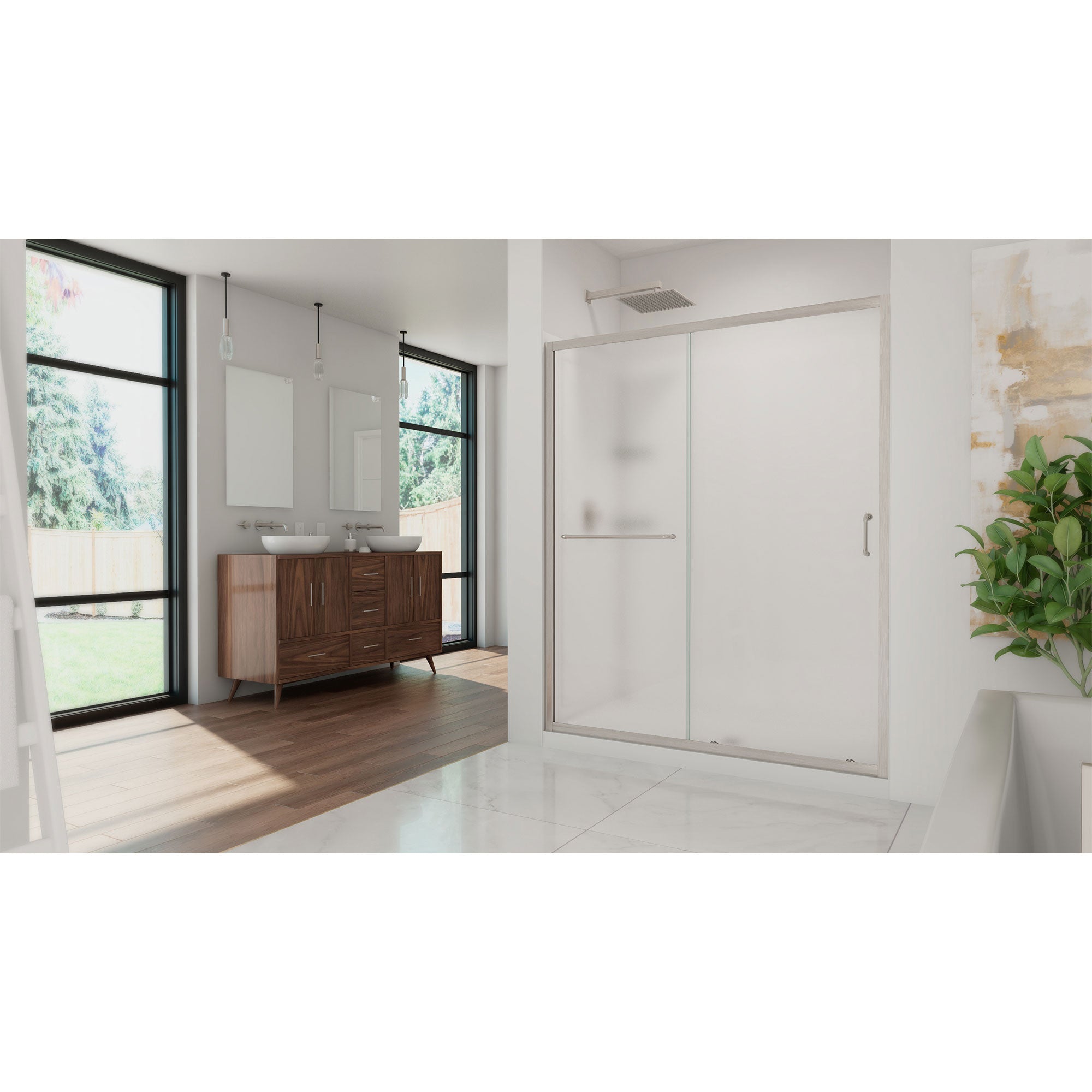 DreamLine Infinity-Z 60" W Shower Door Kit