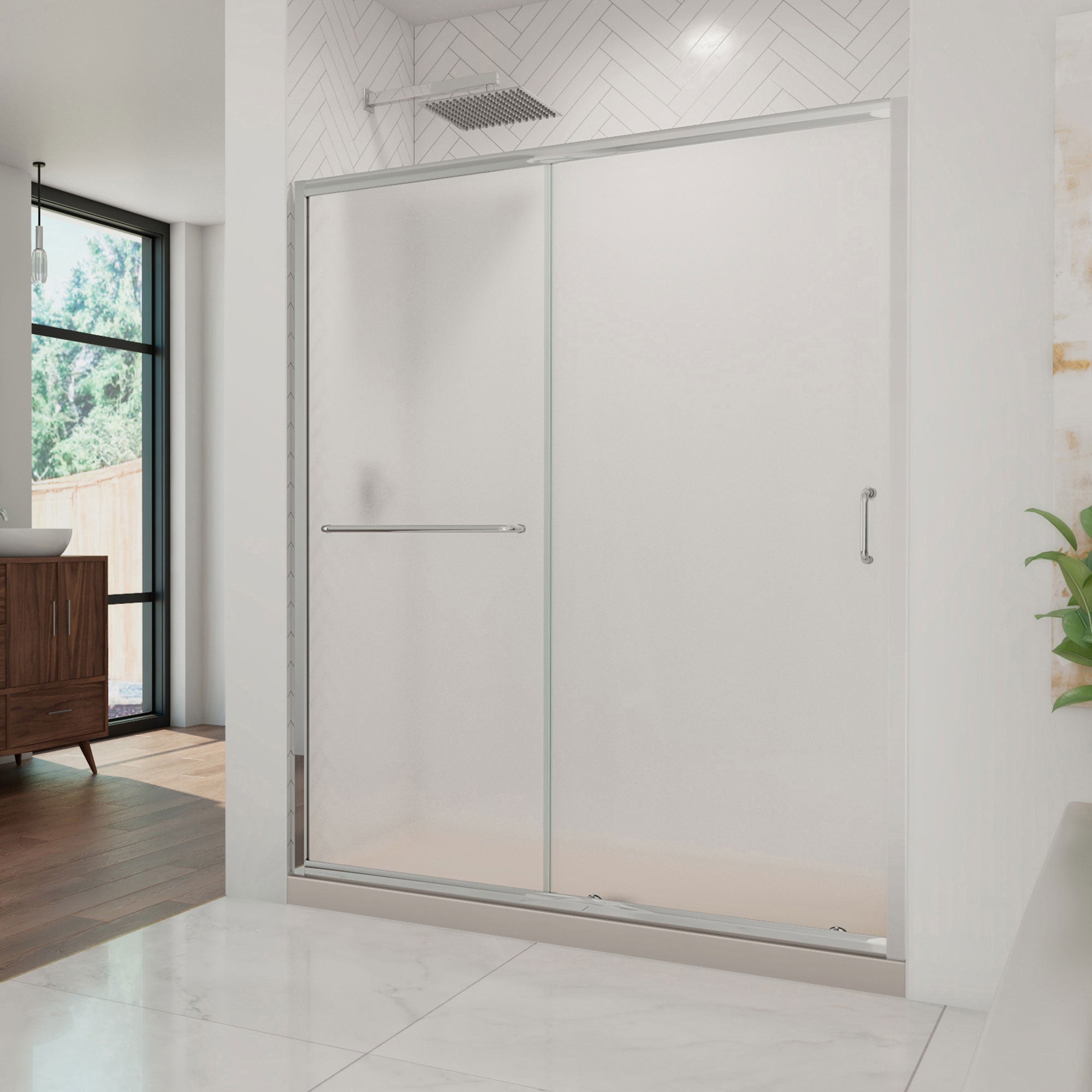 DreamLine Infinity-Z 60" W Shower Door and Base