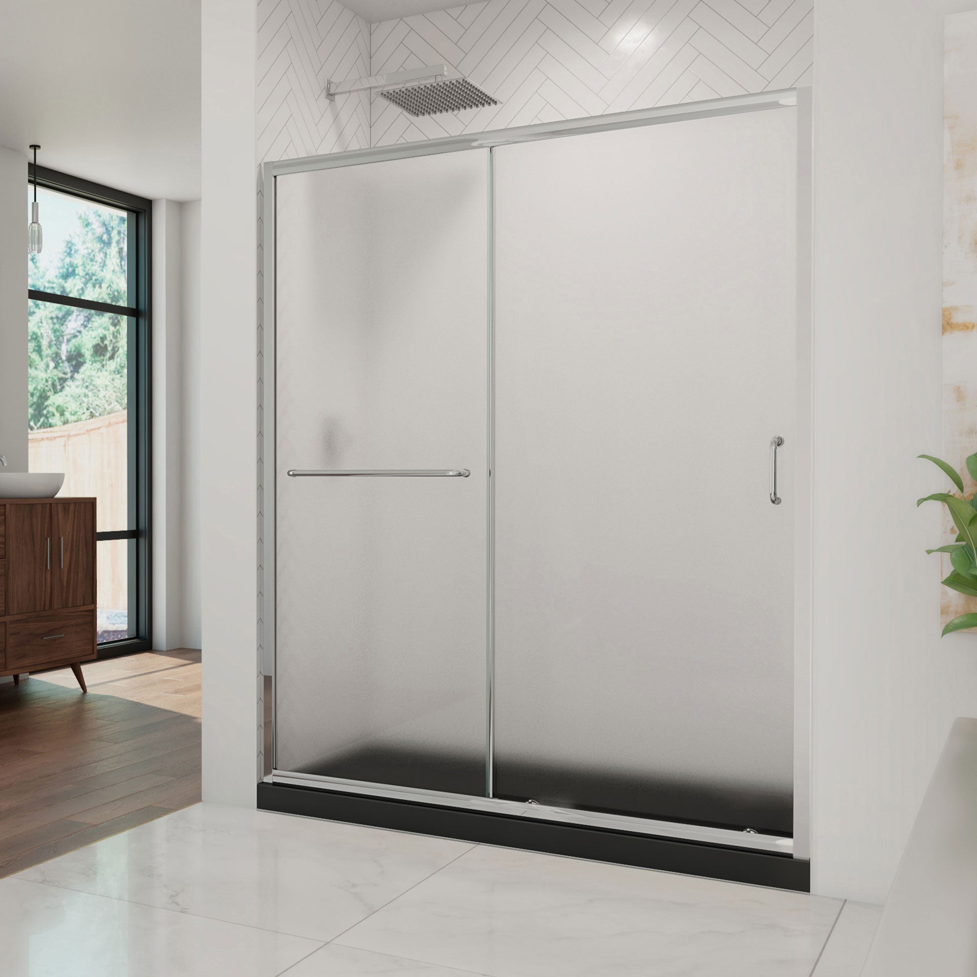 DreamLine Infinity-Z 60" W Shower Door and Base