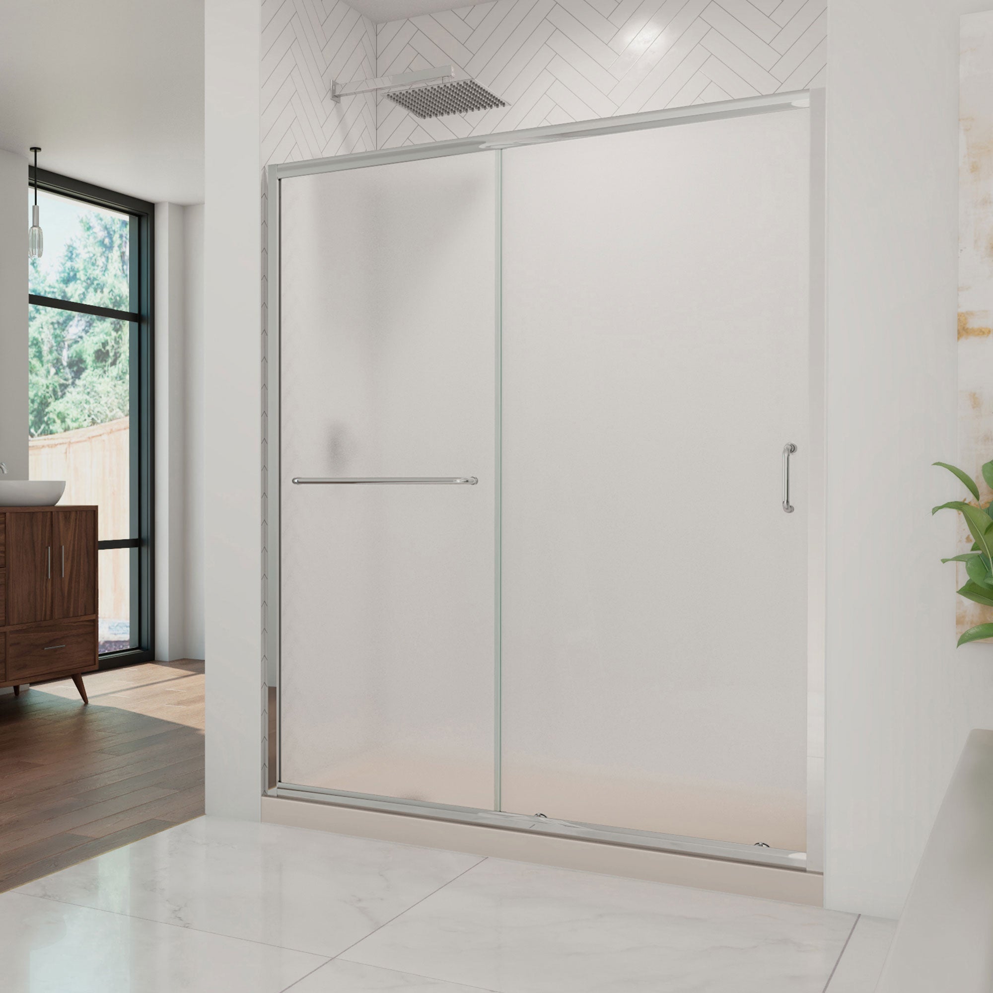DreamLine Infinity-Z 60" W Shower Door and Base