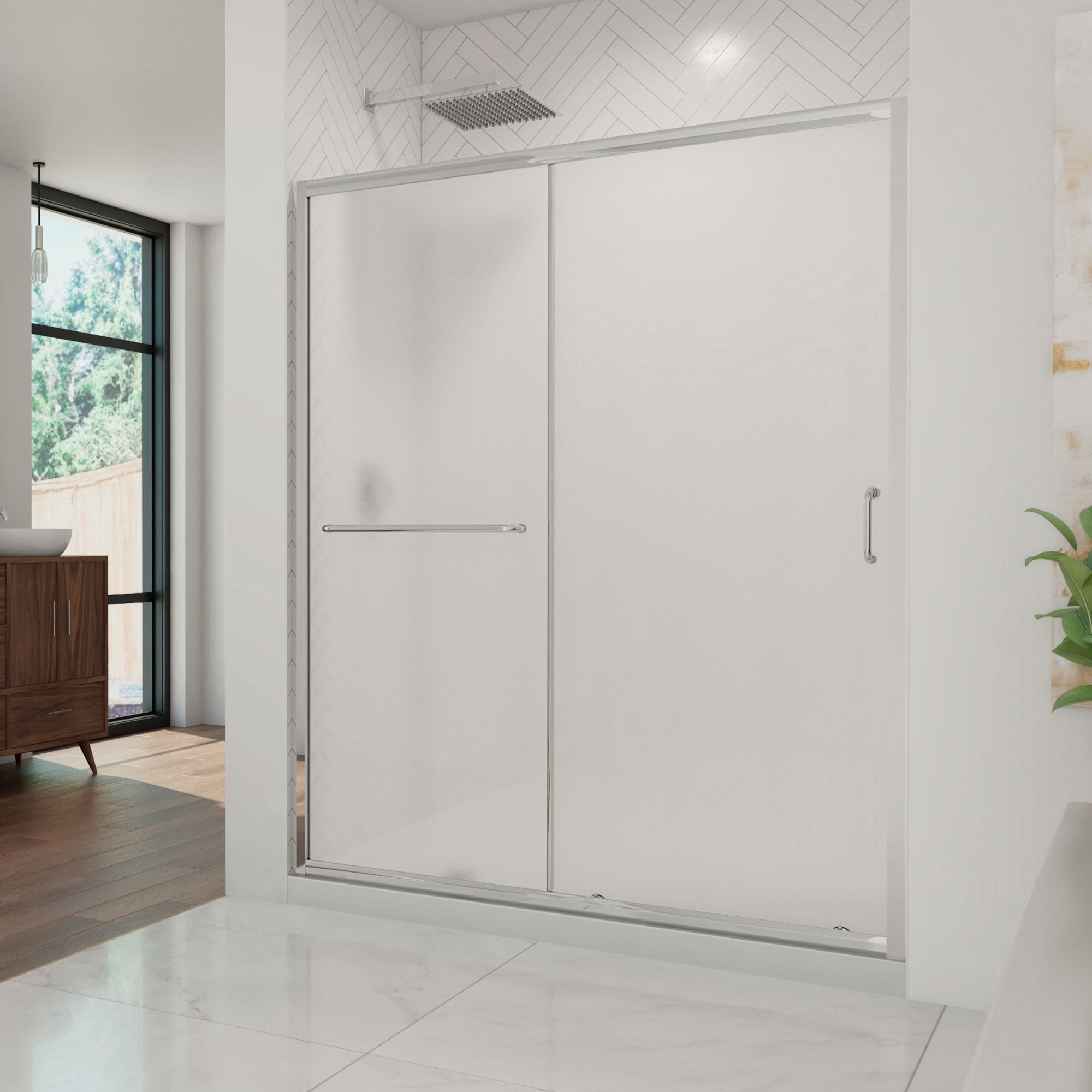 DreamLine Infinity-Z 60" W Shower Door and Base