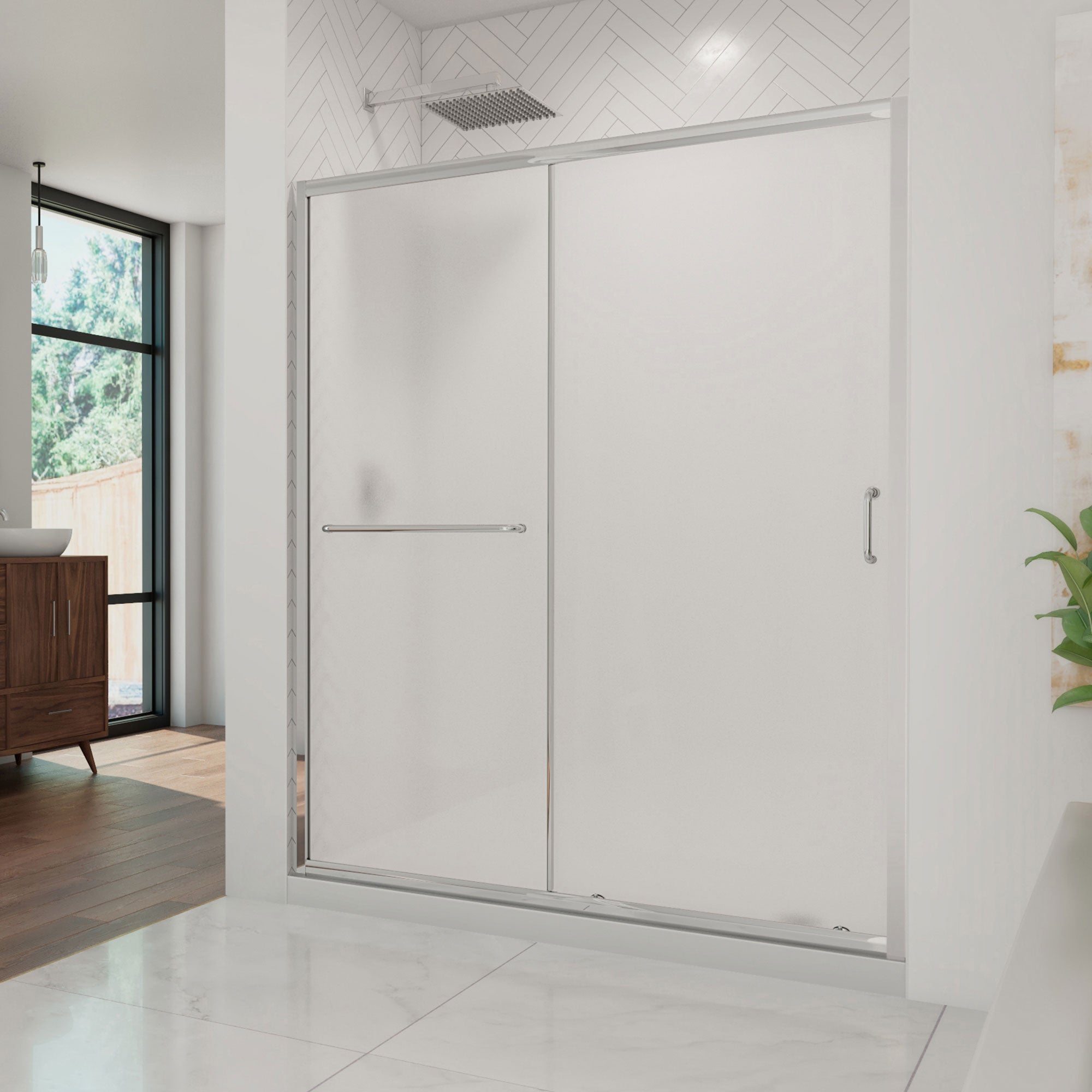 DreamLine Infinity-Z 60" W Shower Door and Base