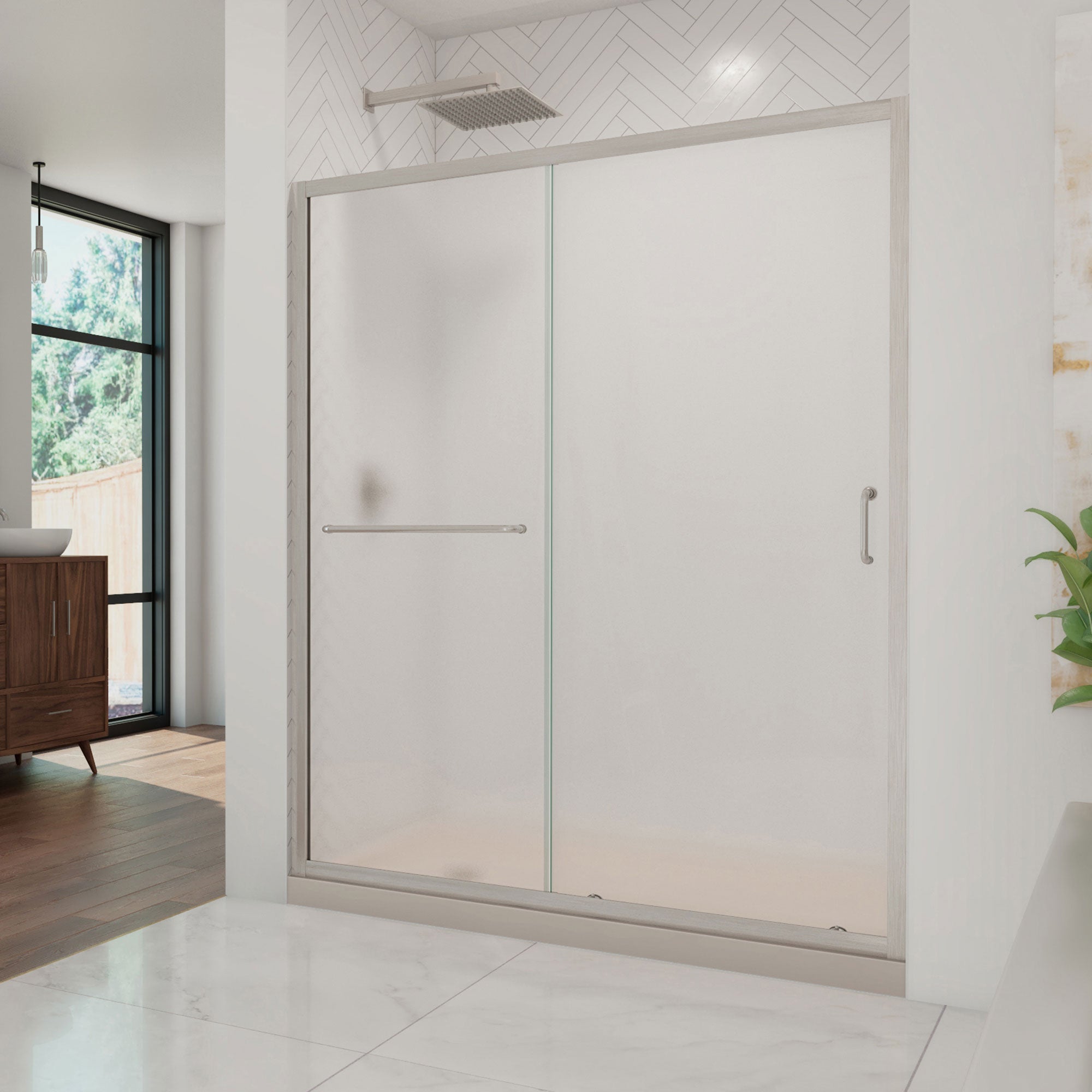 DreamLine Infinity-Z 60" W Shower Door and Base