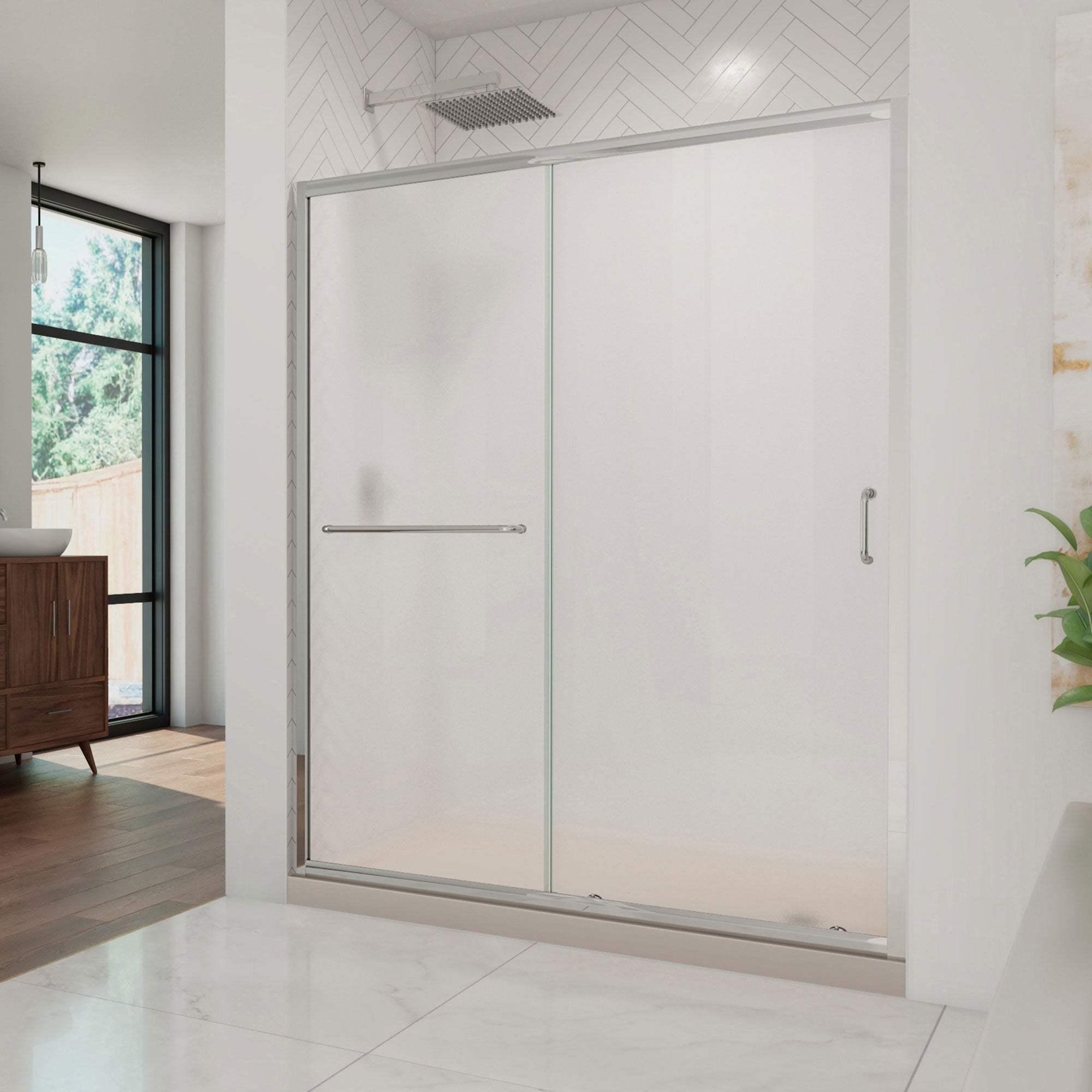 DreamLine Infinity-Z 60" W Shower Door and Base