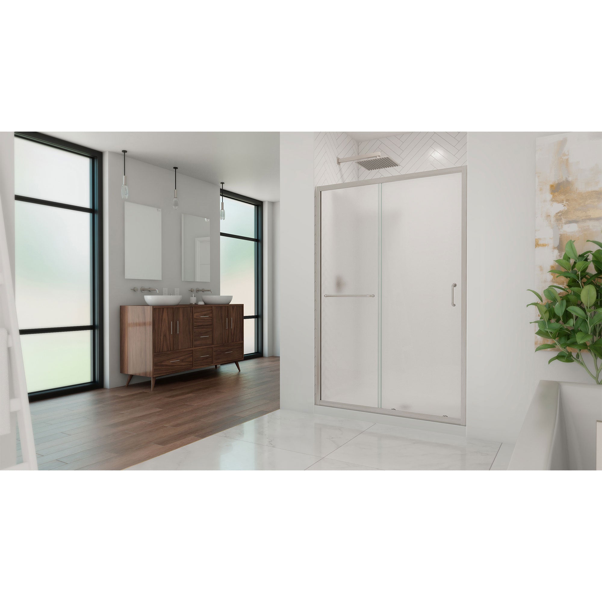 DreamLine Infinity-Z 48" W Shower Door and Base