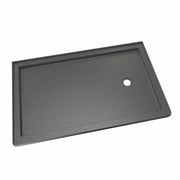 DreamLine SlimLine 34 inch D x 60 inch W x 2 3/4 inch H Right Drain Single Threshold Shower Base