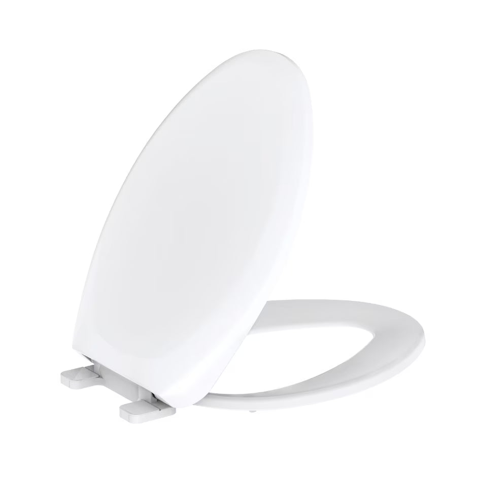 Gerber Adjustable Slow Close Elongated Toilet Seat with Cover